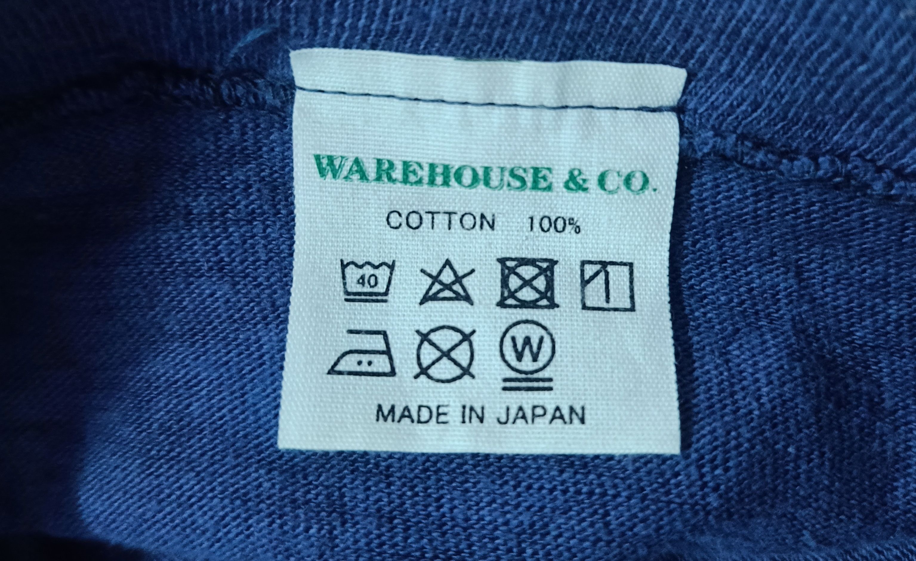 Warehouse & Co. 🔥🔥Warehouse & Co. Long Sleeve Crewneck Tee Navy Size US L / EU 52-54 / 3 - 4 Thumbnail
