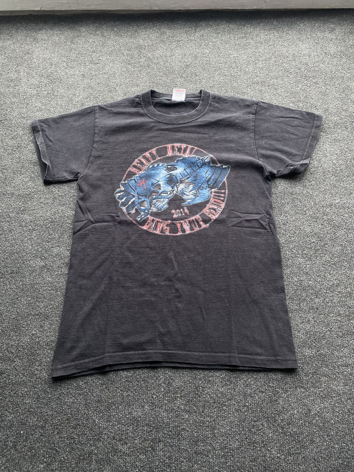 Fruit Of The Loom 🔥Vntg Heavy Metal Fest Bang Your Head tee top s sz Size S / US 4 / IT 40 - 1 Thumbnail