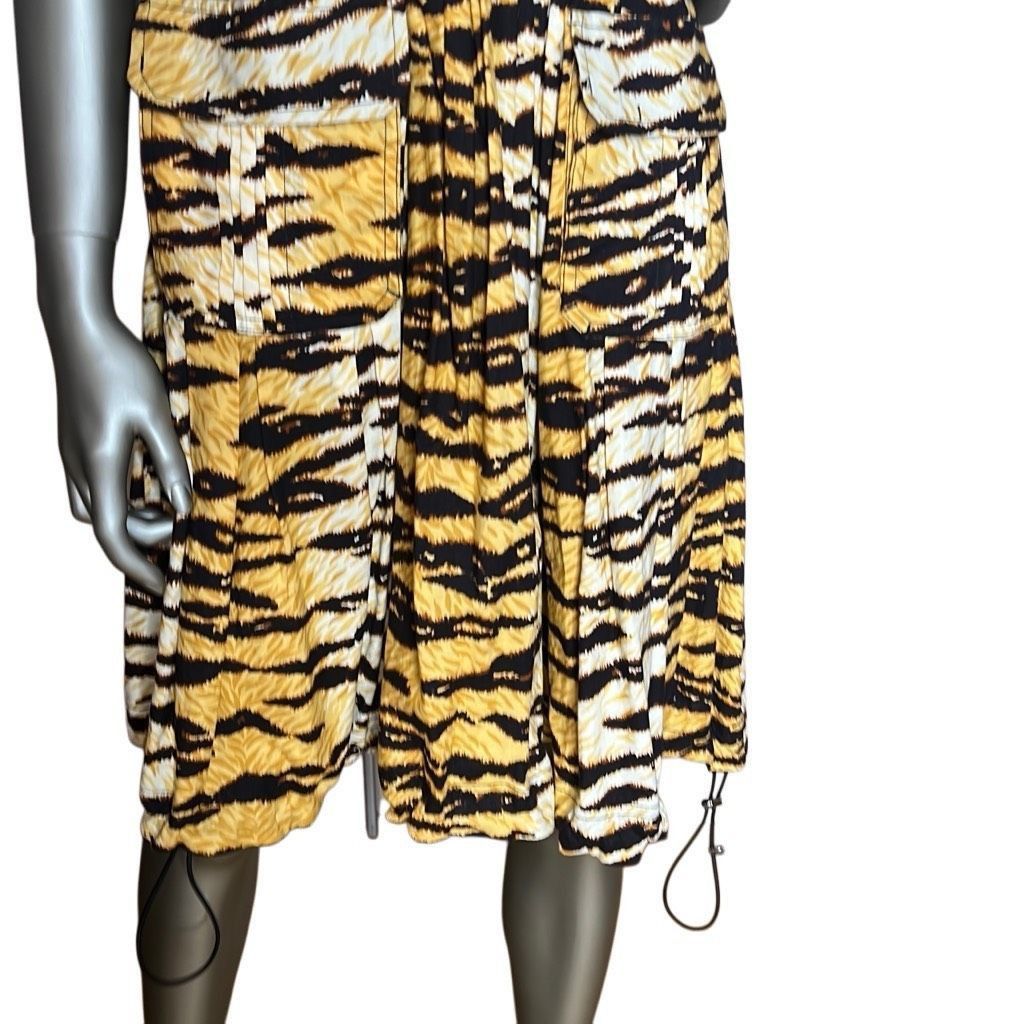 Dolce & Gabbana D&G by Dolce & Gabbana Sleeves Midi Dress Tiger Print (015) Size S / US 4 / IT 40 - 5 Thumbnail