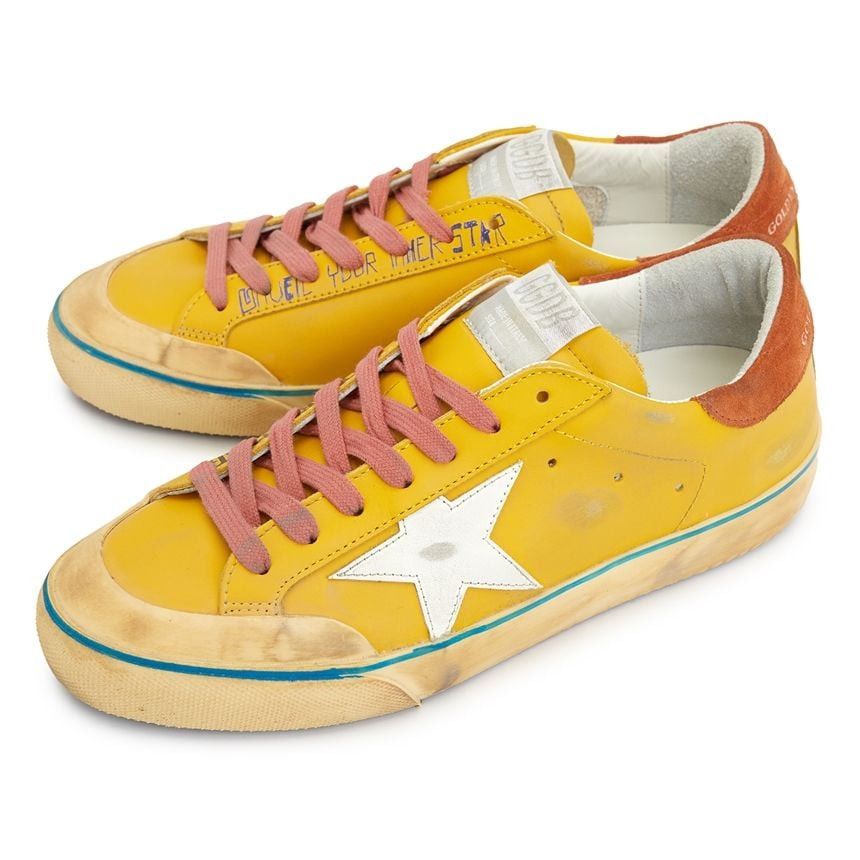 Golden Goose o1w1db10226 Super-Star Sneakers In Multicolor Size US 12 / EU 45 - 2 Thumbnail