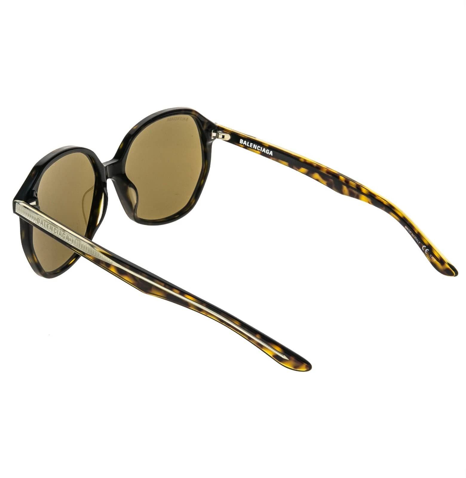 Balenciaga BALENCIAGA BB0005S EVERYDAY 0005 Havana Brown Sunglasses 002 Size ONE SIZE - 7 Thumbnail