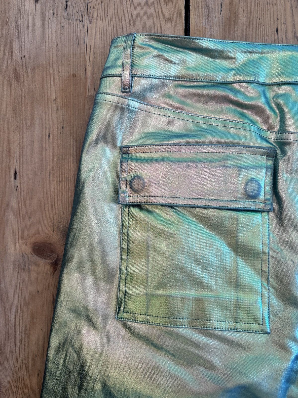 Rick Owens Edfu iridescent Tyrone jeans Size US 34 / EU 50 - 8 Thumbnail