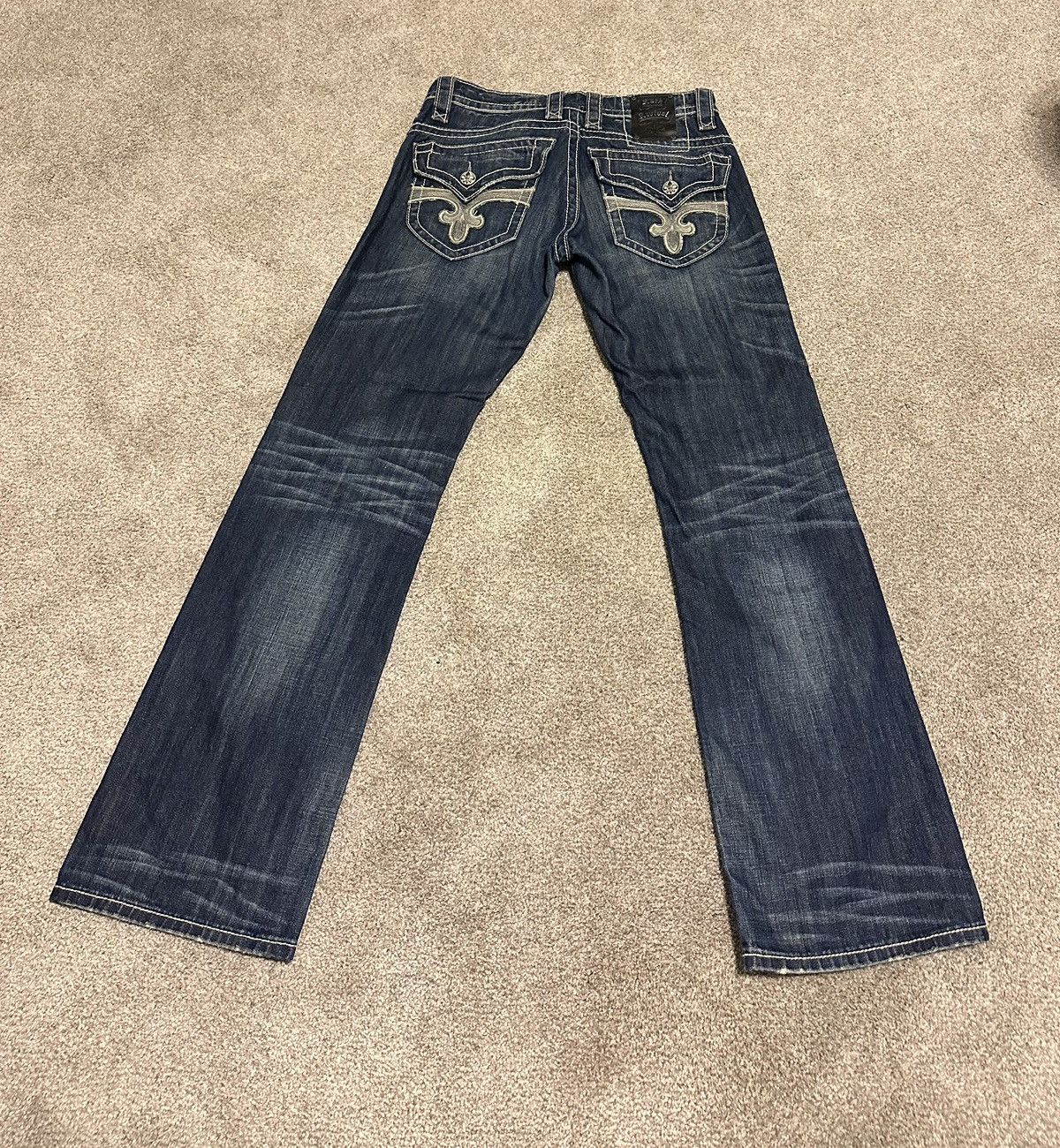 Ed Hardy True Religion Style Y2K Rock Revival Jeans Size US 31 - 5 Thumbnail