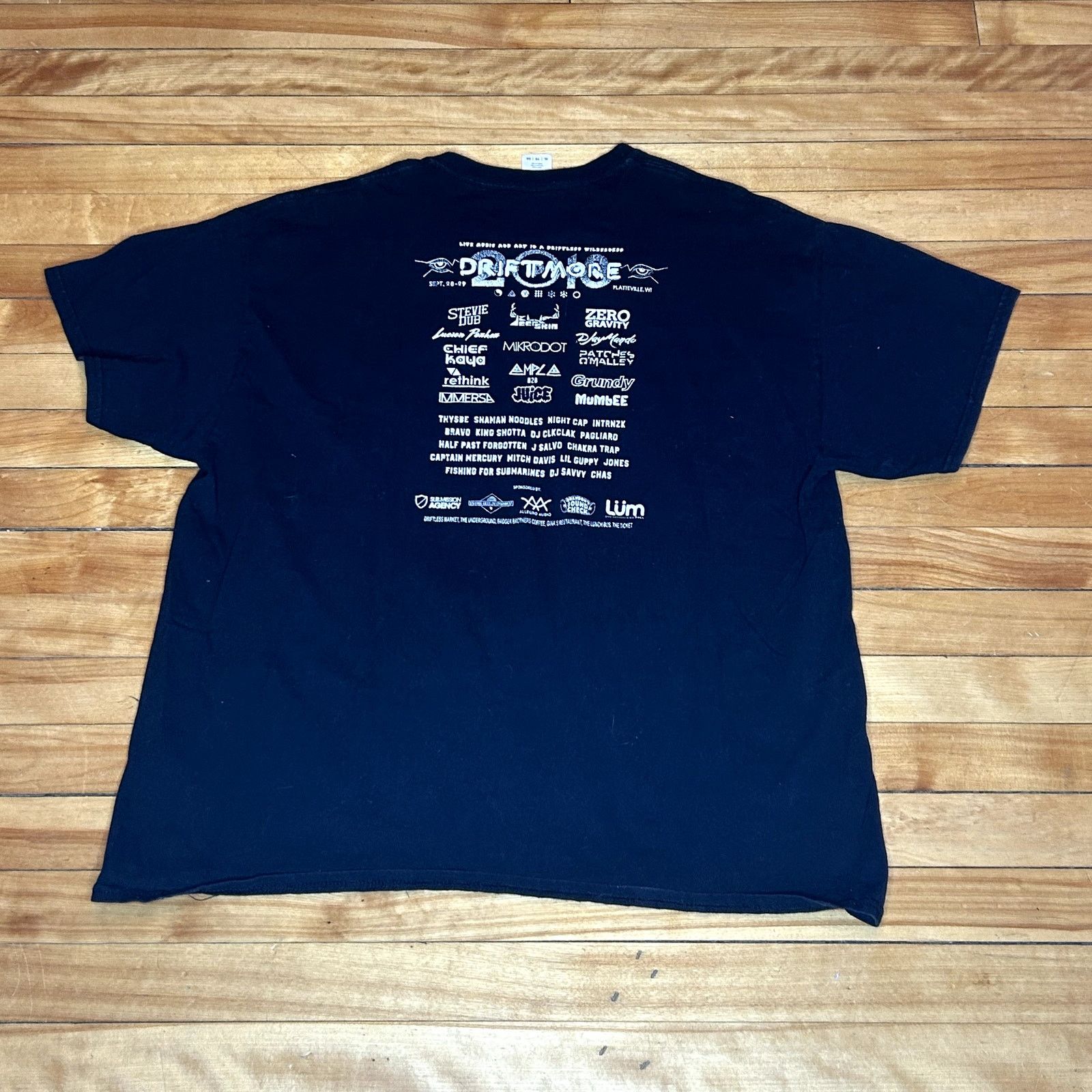 Gildan Drift More Festival EDM Black T-Shirt XL Size US XL / EU 56 / 4 - 5 Thumbnail
