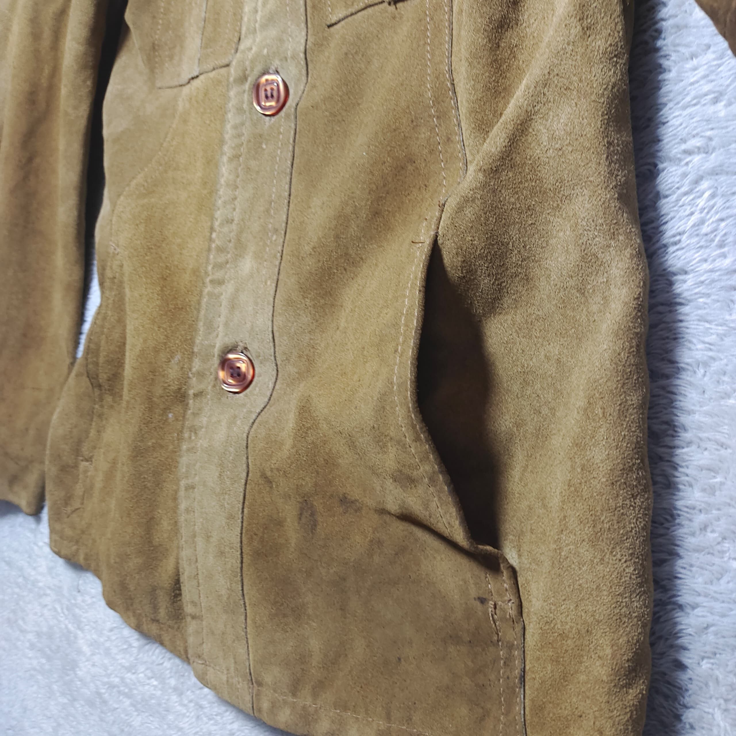 Genuine Leather VINTAGE 70'S MARK IV LINED LEATHER JACKET SIZE 36 Size US XXS / EU 40 - 8 Thumbnail