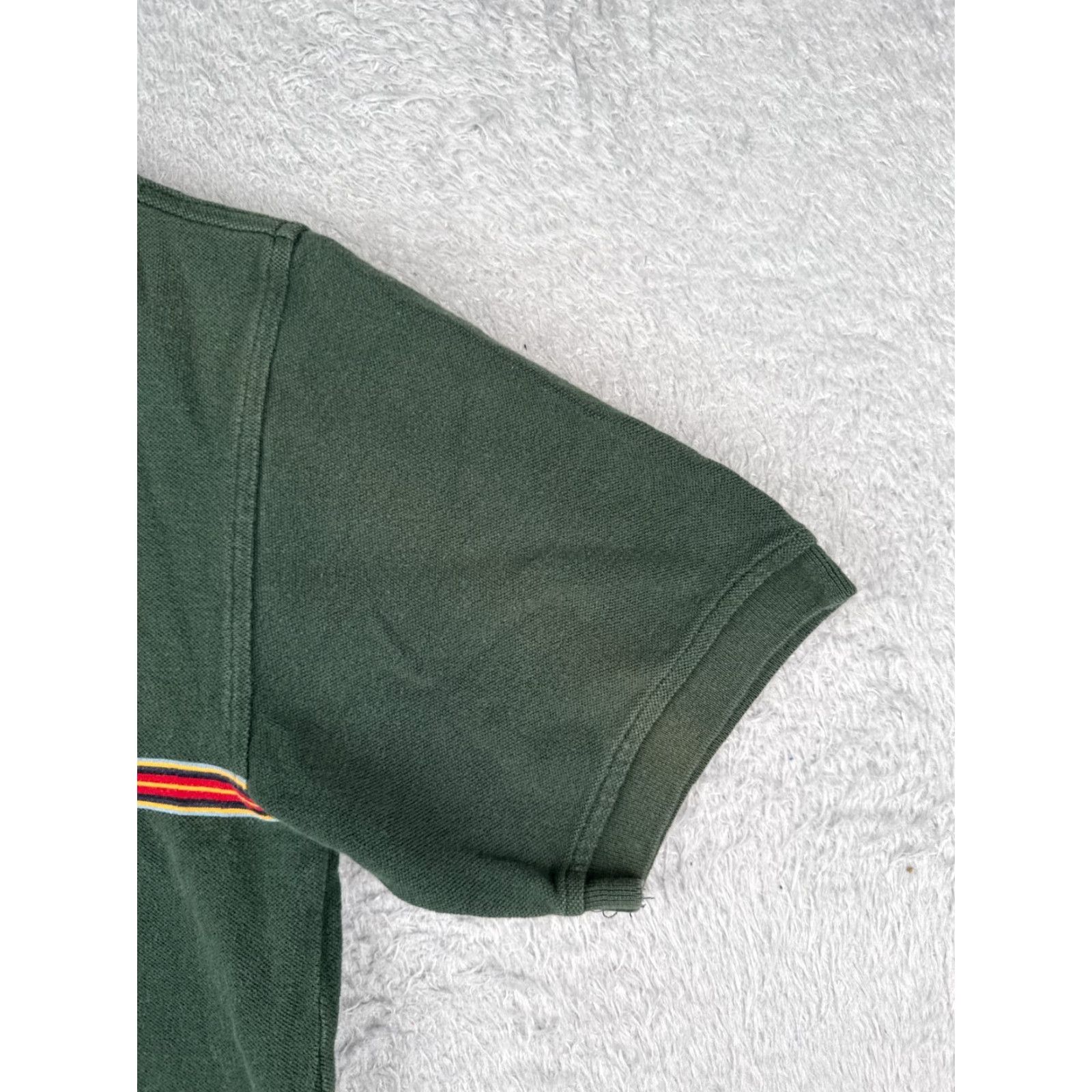 Tommy Hilfiger Tommy Hilfiger Green Polo Shirt Men XL Short Sleeve Cotton Slim Fit Activewear Size US XL / EU 56 / 4 - 2 Thumbnail
