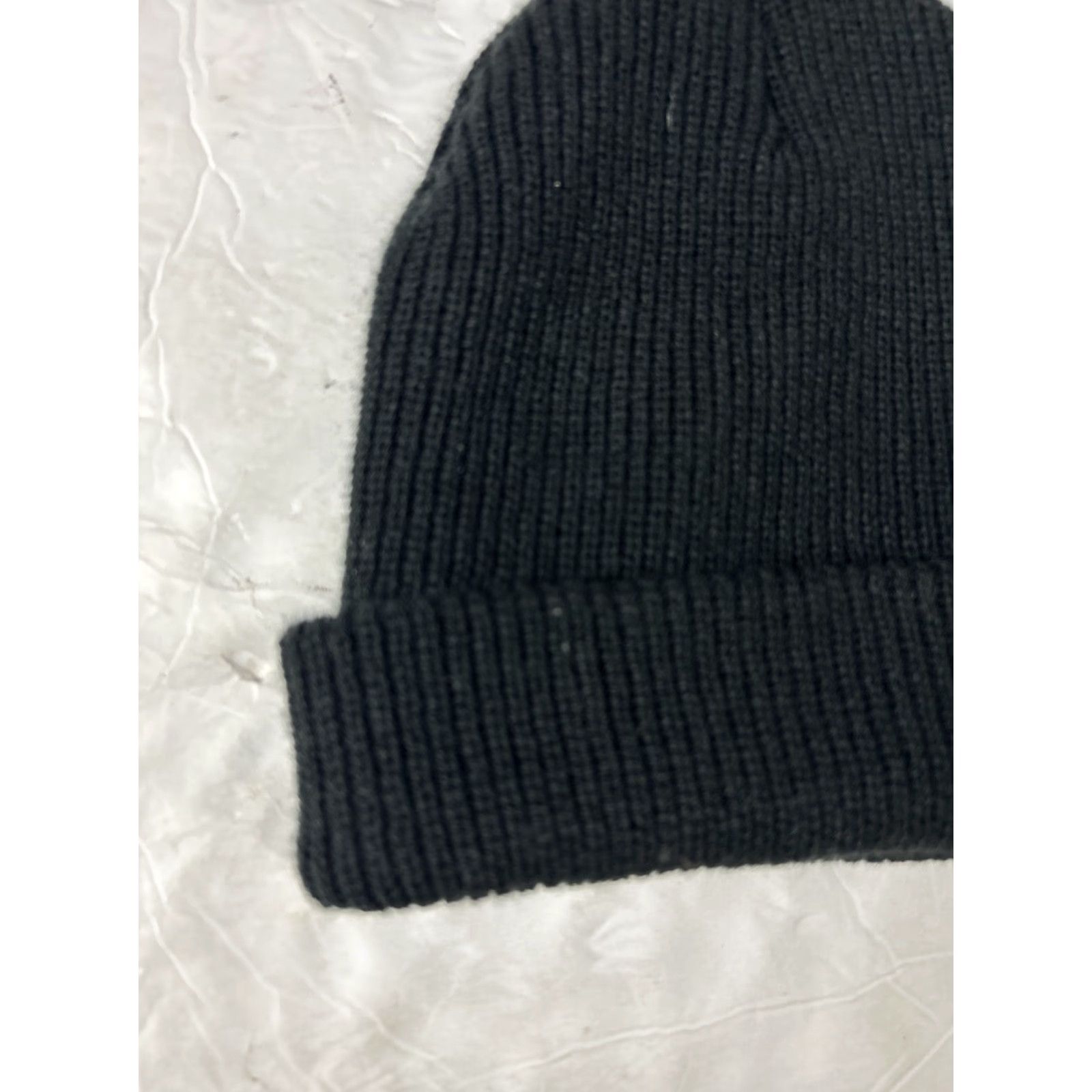 Brixton VINTAGE Brixton Knit Beanie Acrylic Embroidered Power Button Black Size ONE SIZE - 6 Thumbnail