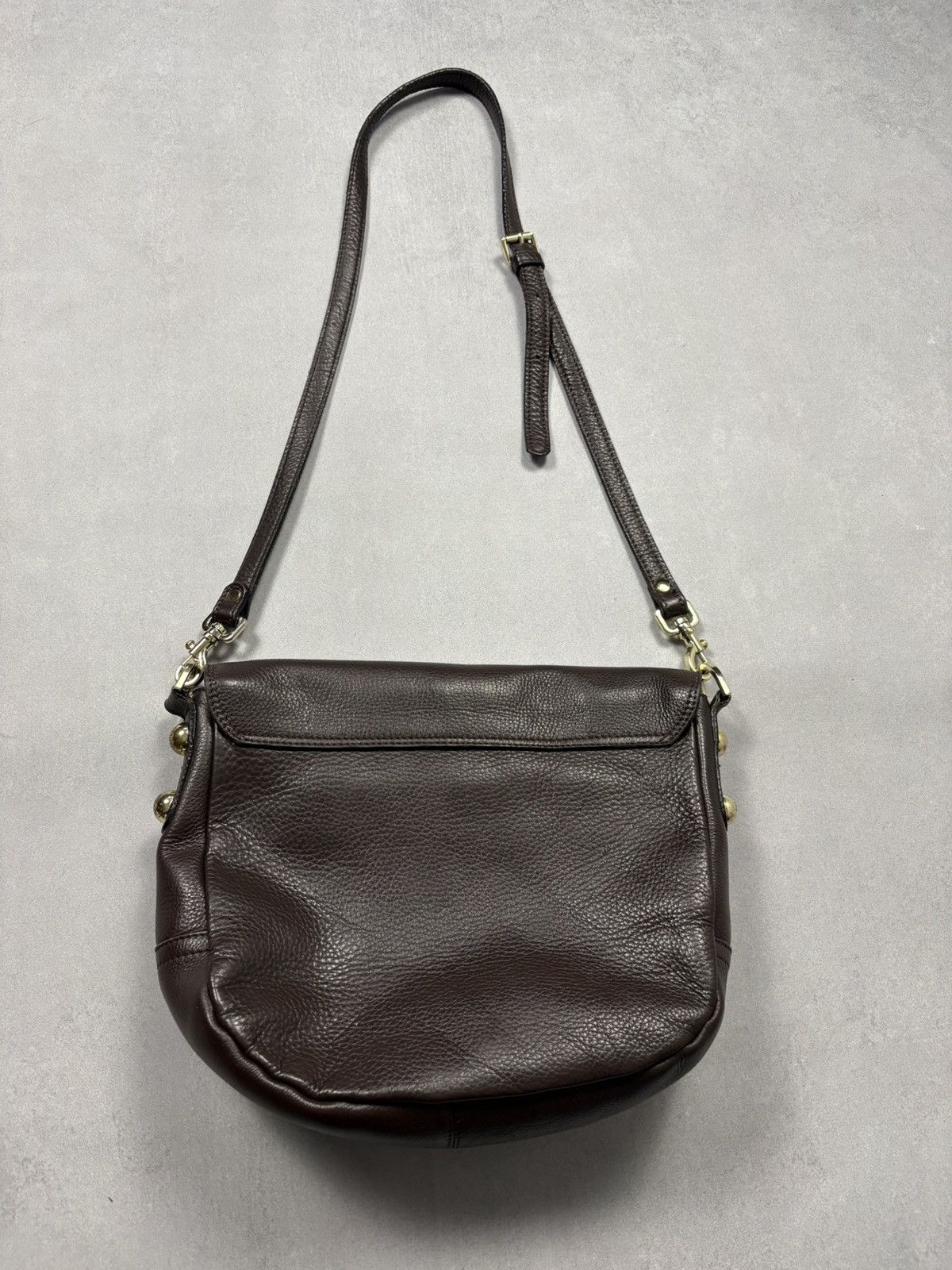 Mulberry Mulberry Brown Leather Crossbody Bag Tree Logo Vintage Size ONE SIZE - 4 Thumbnail