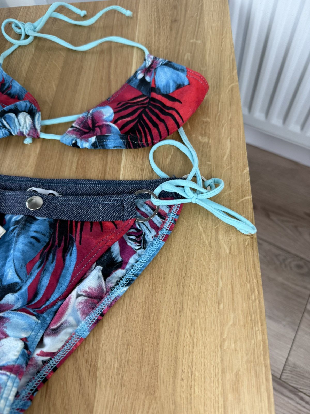 Dolce & Gabbana × Vintage Vintage DOLCE&GABBANA D&G Bikini Swimsuit Beachwear Size ONE SIZE - 3 Thumbnail