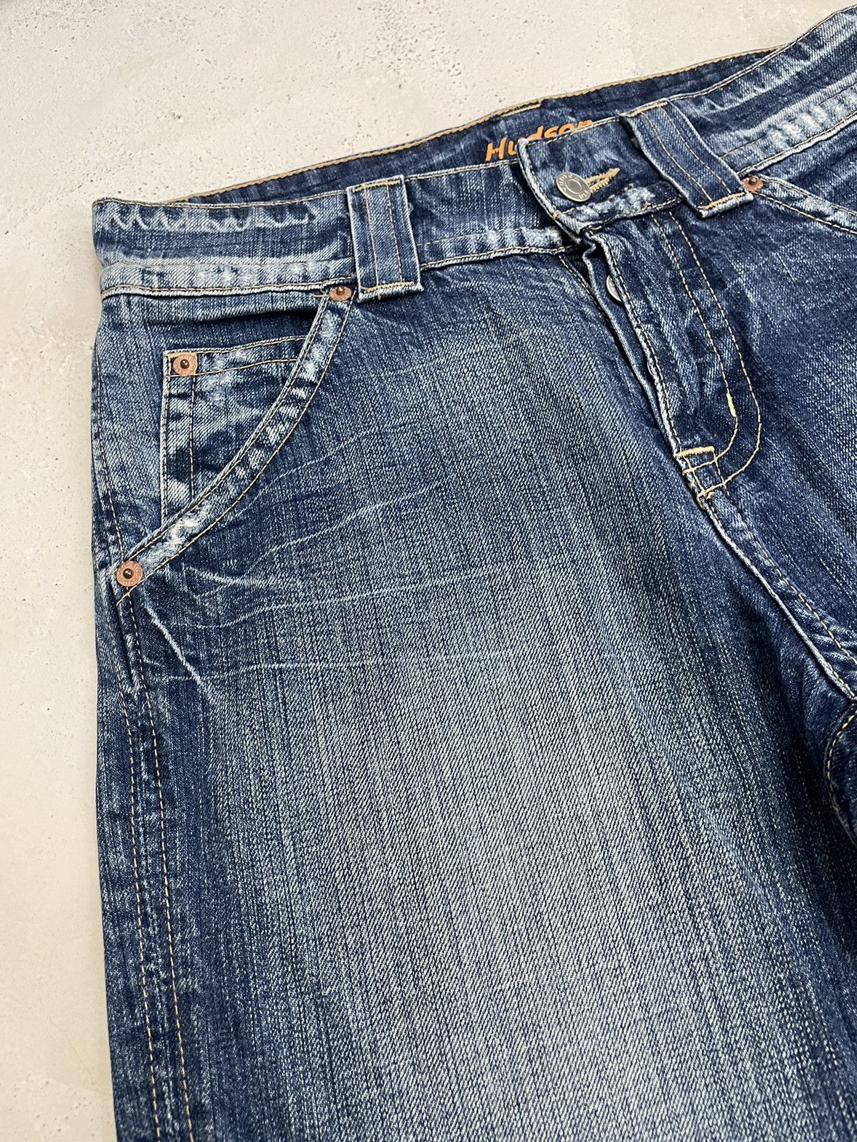 Hudson Vintage Hudson American Distressed Denim Pants (A14) Size US 29 - 6 Thumbnail