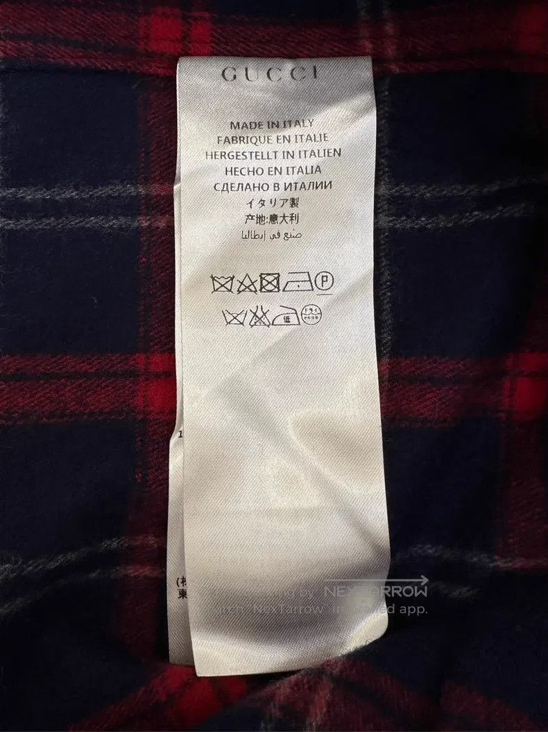 Gucci Gucci Size 37 Tiger head shirt with letter logo on the bac Size US XXS / EU 40 - 8 Thumbnail
