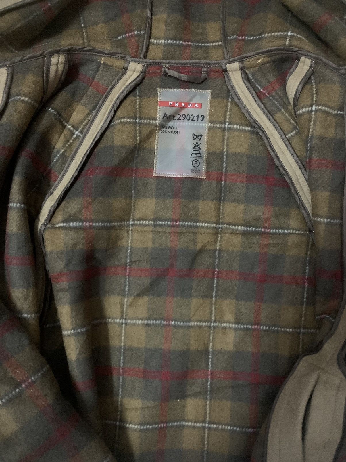 Prada Prada Art. 290219 FW 23-24 Size 40 Wool Jacket Size S / US 4 / IT 40 - 19 Thumbnail