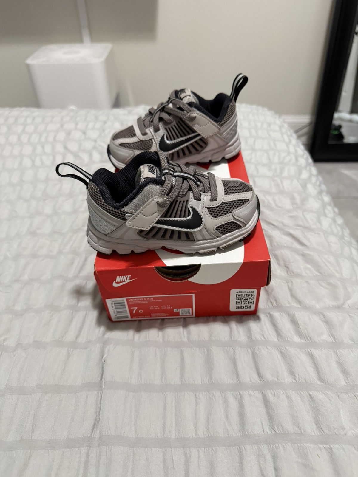 Nike Nike Vomero 5 Toddler ‘College Grey Cave Stone’ Size 7C Size US 7 / EU 40 - 6 Thumbnail