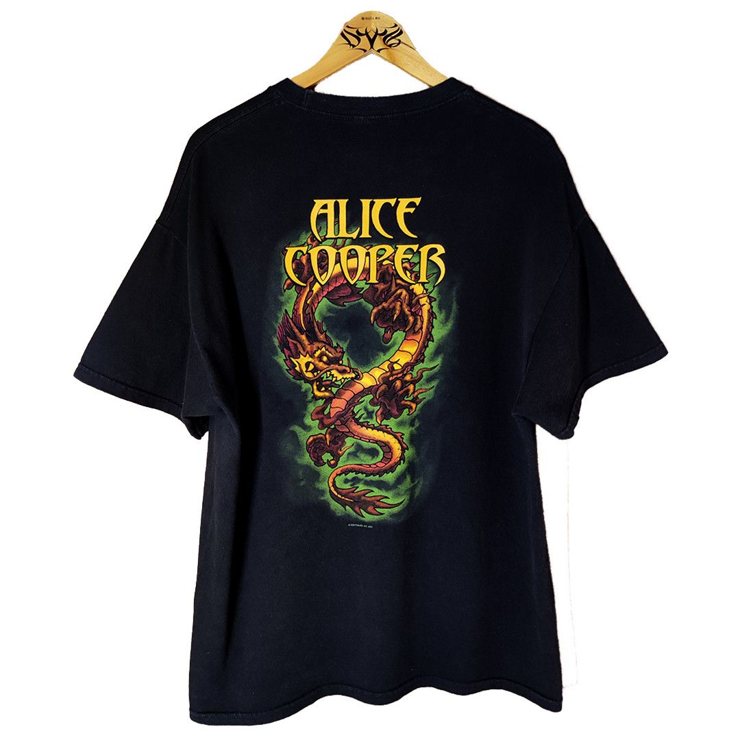 Band Tees × Vintage 2003 Alice Cooper dragon vintage tee 🐉 Size US L / EU 52-54 / 3 - 2 Thumbnail