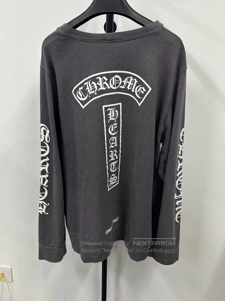 Chrome Hearts Chrome Hearts Gray Horseshoe Print Sweatshirt. Size US XXL / EU 58 / 5 - 2 Thumbnail