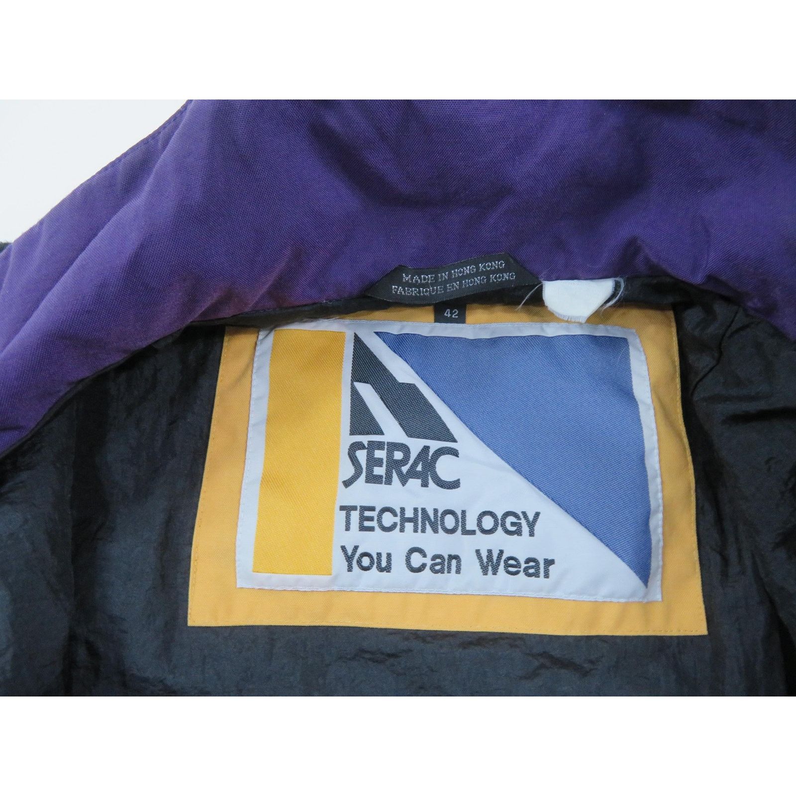 Other Serac Color Block Fleece Jacket Sz L 42 1990s Size US L / EU 52-54 / 3 - 5 Thumbnail