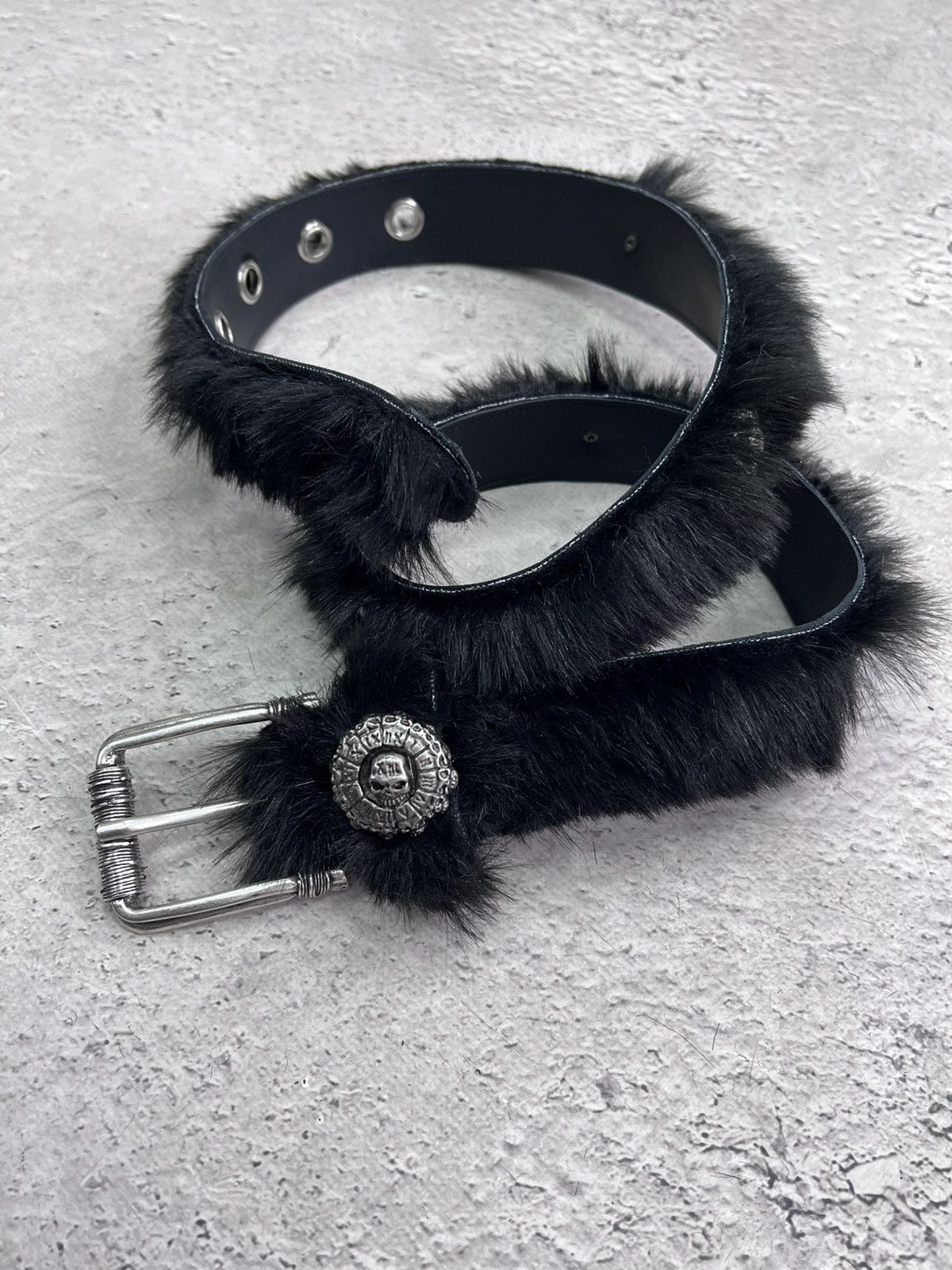 Hysteric Glamour Mink 2000s METAL Y2K legrandeblue fur mohair STYLE belt Size ONE SIZE - 3 Thumbnail