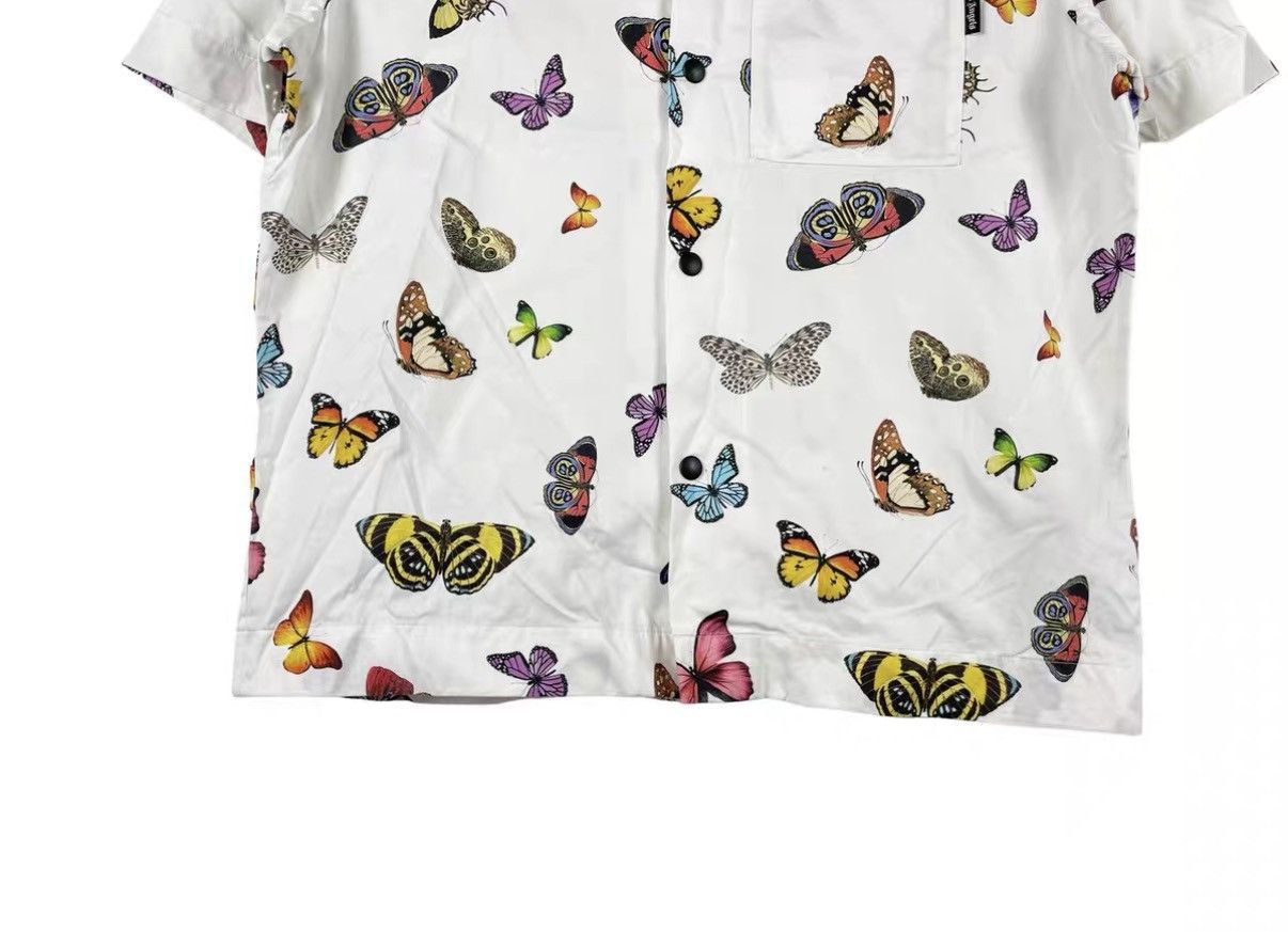 Palm Angels Palm Angels All-Over Butterfly Print Short Sleeve Shirt J31 Size US S / EU 44-46 / 1 - 4 Thumbnail