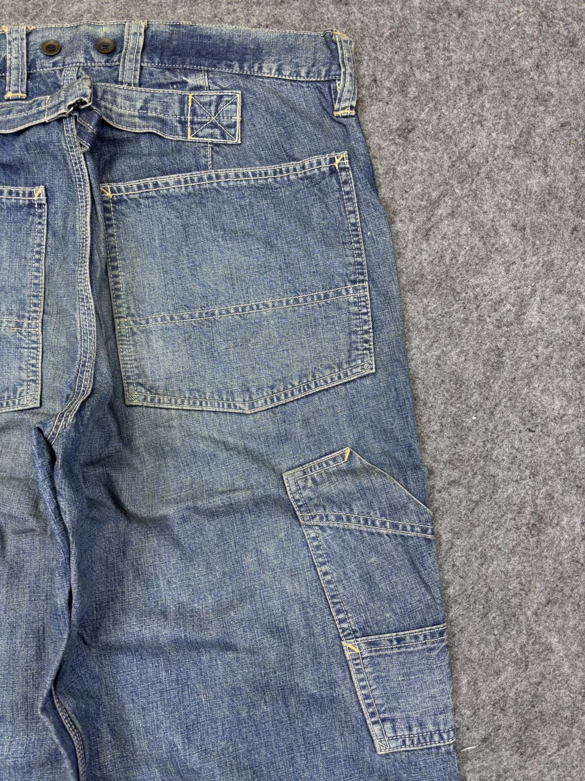 *A VONTADE A VONTADE Kazuyuki Yamakawa War Military Carpenter Pant F886 Size US 32 / EU 48 - 8 Thumbnail