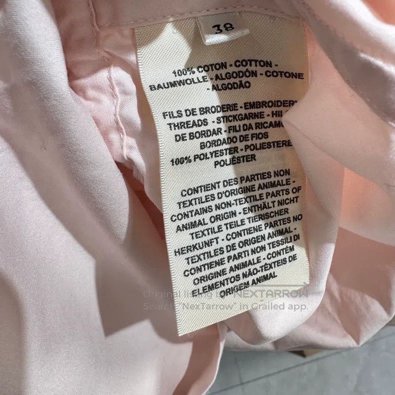 Hermes Hermes Pink drawstring shirt Size XS / US 0-2 / IT 36-38 - 6 Thumbnail