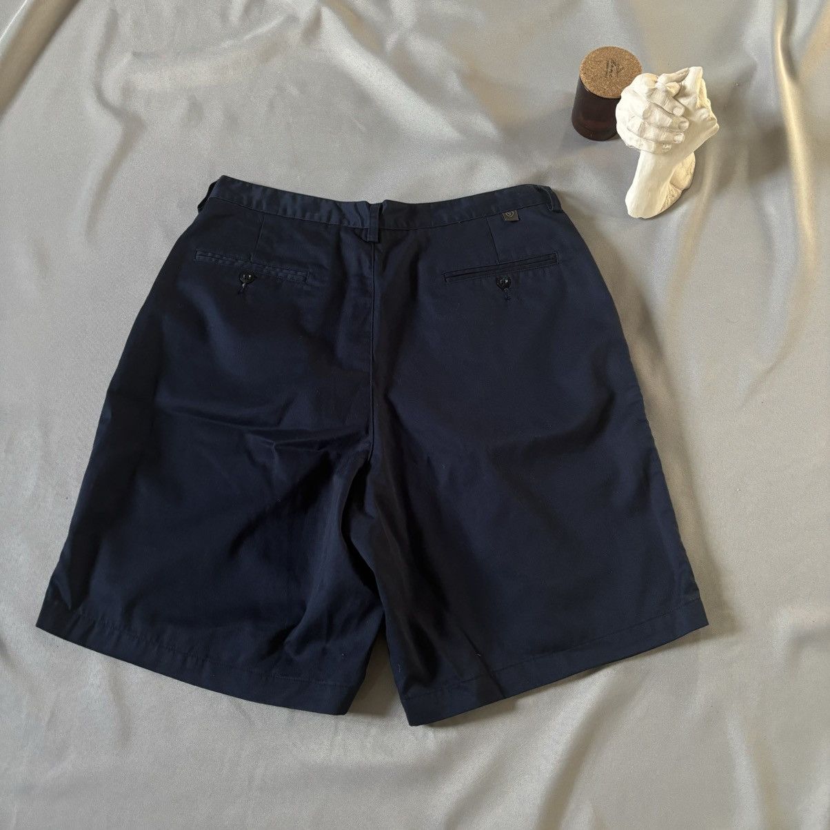 Nike Nike Golf vintage rare shorts cotton dark blue medium Size US 32 / EU 48 - 1 Thumbnail