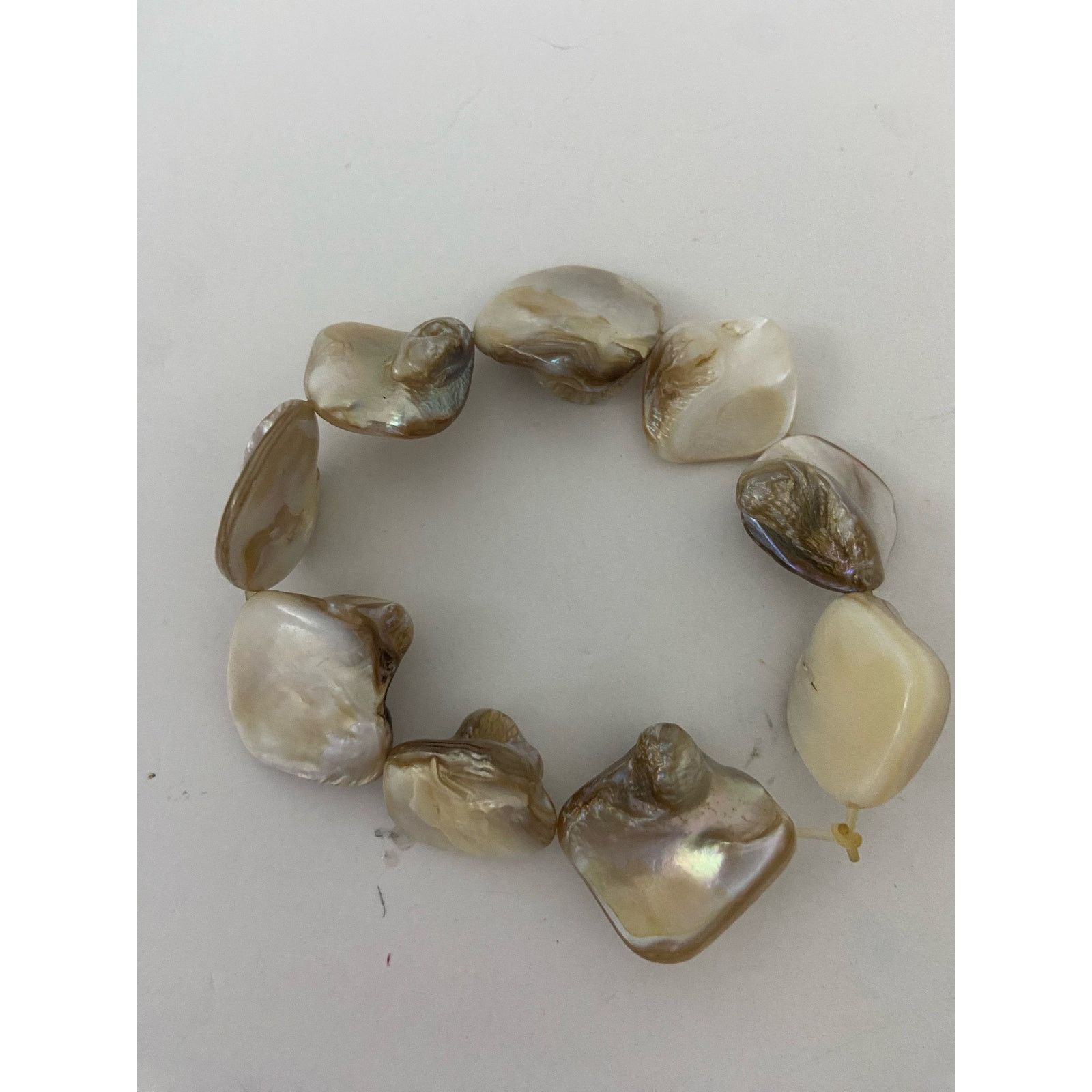 Handmade Mother of pearl bracelet Size ONE SIZE - 3 Thumbnail