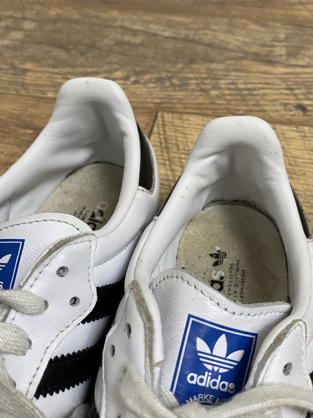 Adidas Adidas Samba OG White Black Watch Style Sneakers EU 37.5 Size US 7 / IT 37 - 6 Thumbnail