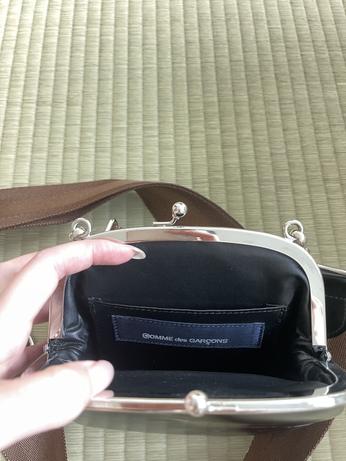 Comme des Garcons COMME DES GARCONS Gamaguchi / Kisslock Frame Bag Size ONE SIZE - 6 Thumbnail