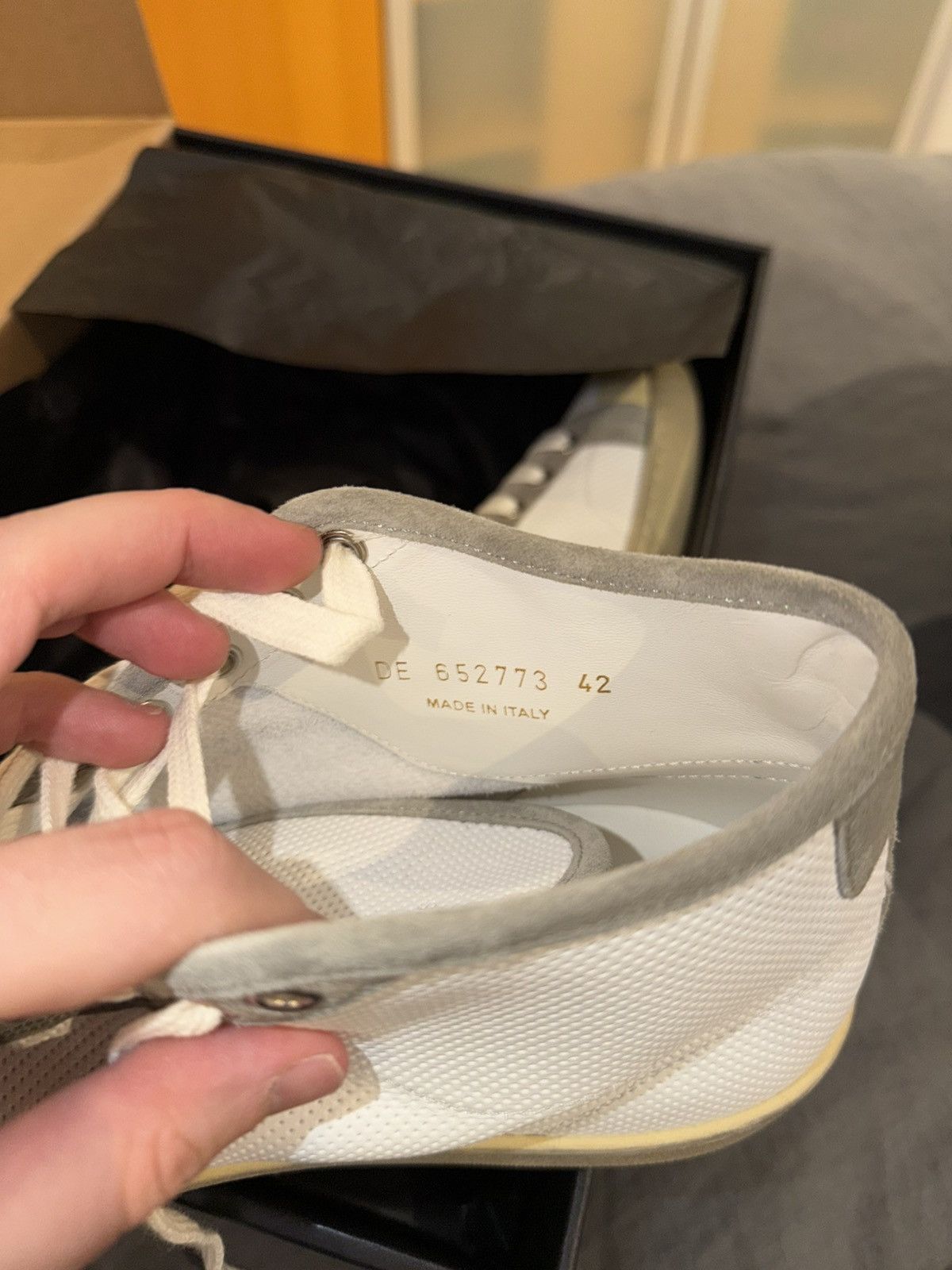 Saint Laurent Paris 🔥 Saint Laurent Paris SL39 Mid Top Size 42 – Blanc Optique 🔥 Size US 9 / EU 42 - 12 Thumbnail