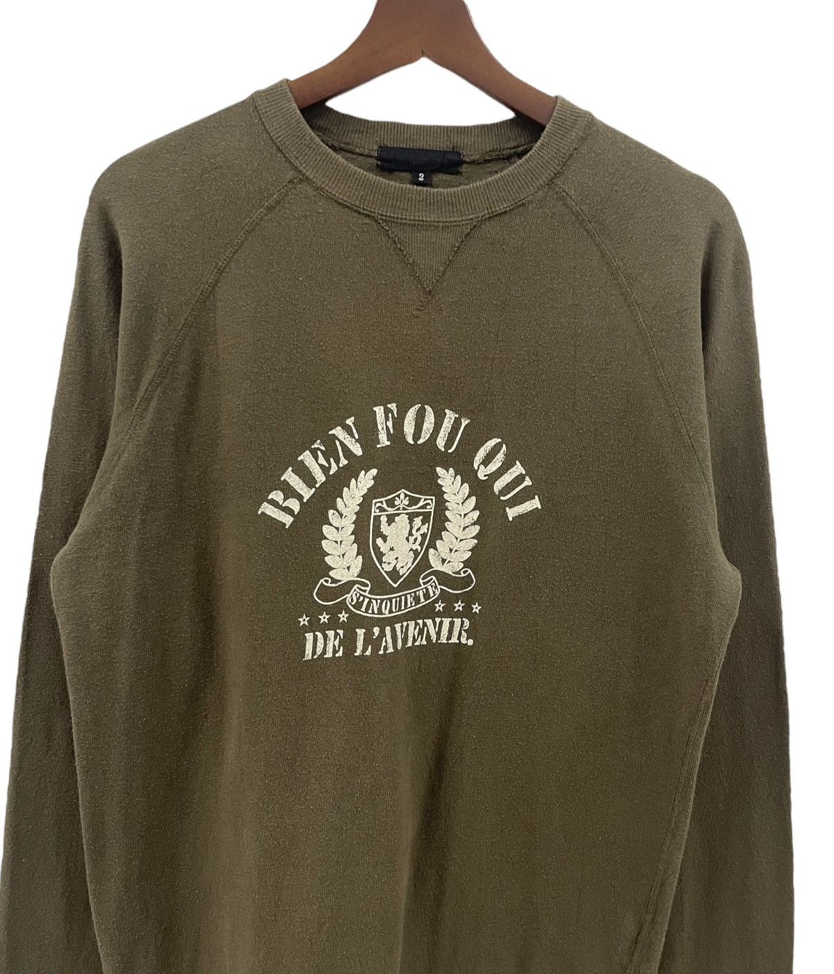 Japanese Brand Ined Homme Japan Sweatshirt Size US S / EU 44-46 / 1 - 1 Thumbnail