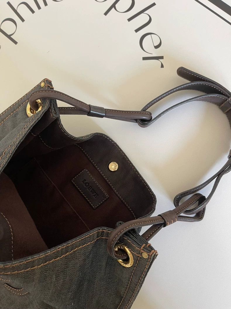 Loewe loewe Tannin denim shoulder bag 2503-Nextarrow Size ONE SIZE - 7 Thumbnail