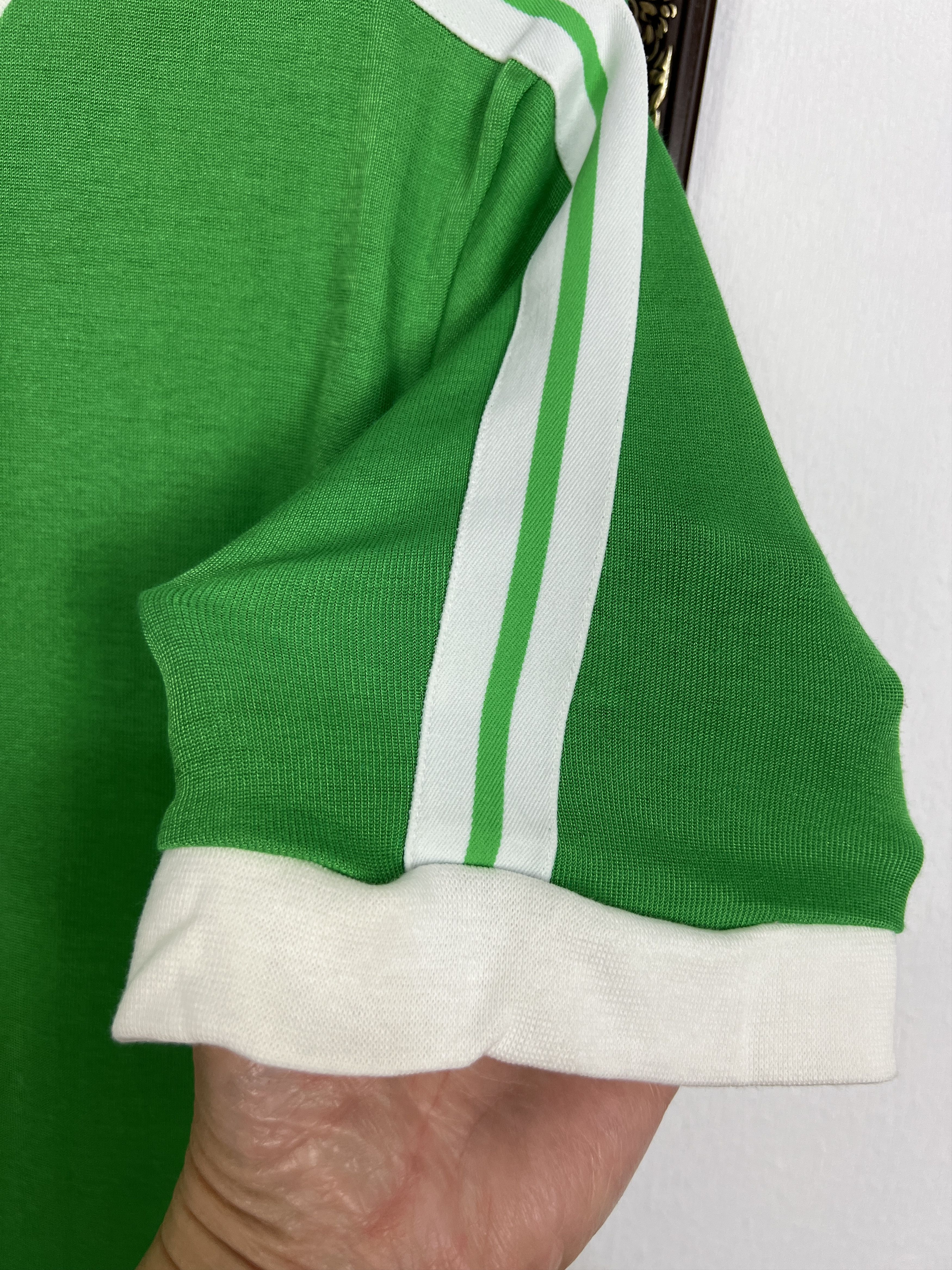 Adidas Vintage 80's Adidas Template Football Shirt Soccer Size US M / EU 48-50 / 2 - 3 Thumbnail