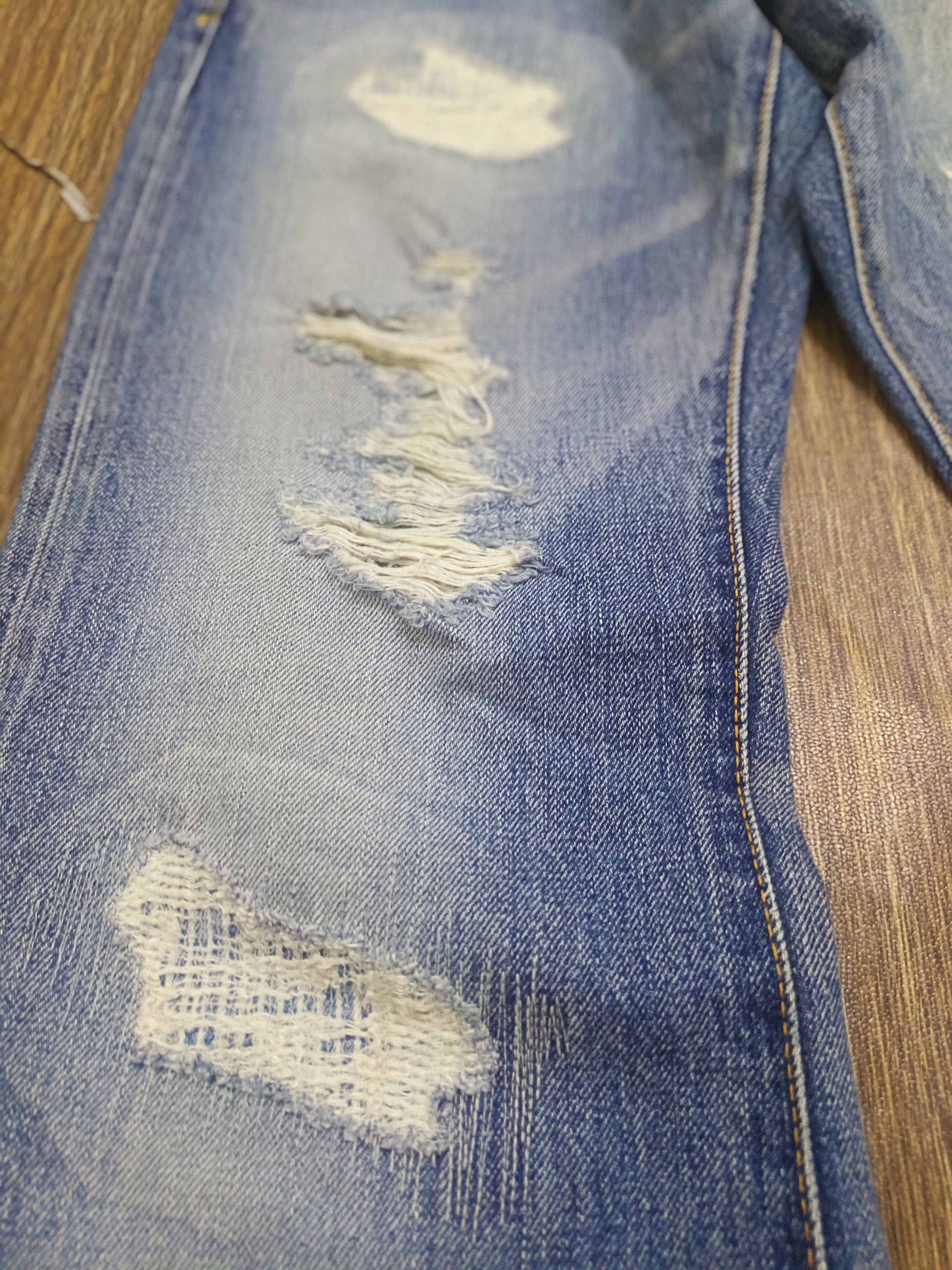 Vanquish Distressed Vanquish selvedge Size 31" - 14 Thumbnail