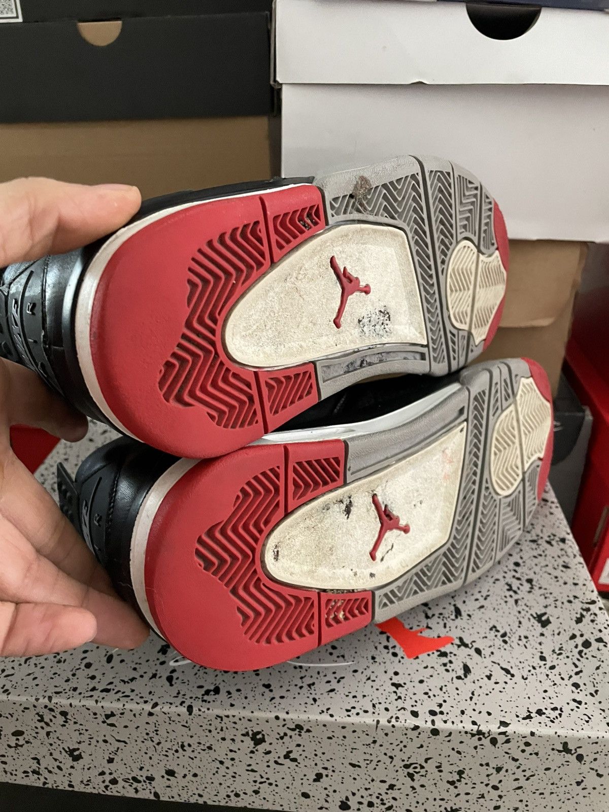 Jordan Brand Jordan 4 Bred Reimagined Size US 5 / EU 37 - 8 Thumbnail