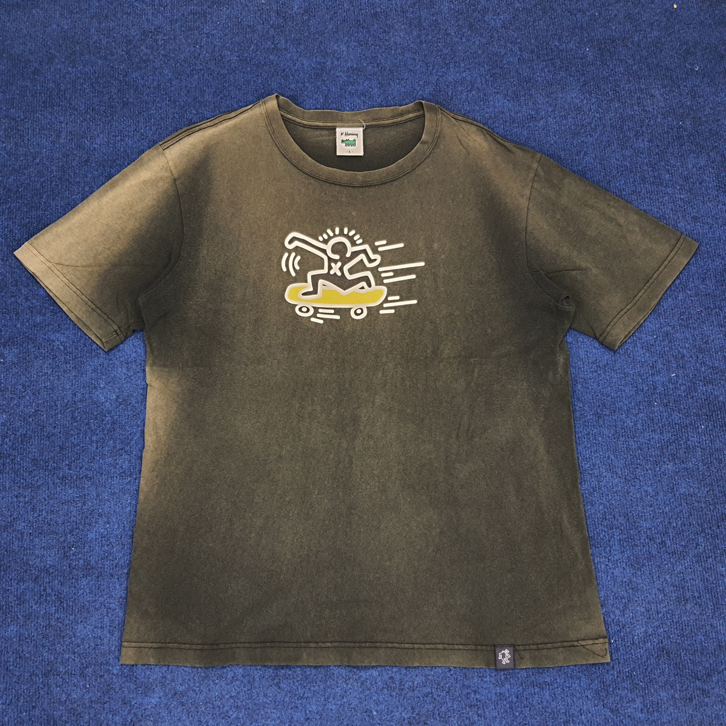 Vintage Keith Haring Skater T-shirt