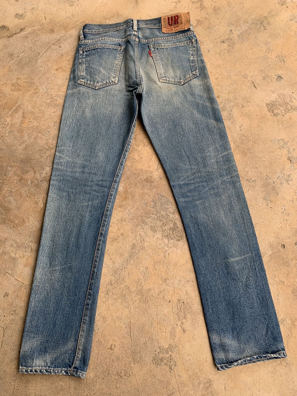 URBAN RESEARCH DOORS Urban Research Redline Selvedge Distressed Denim Size US 30 / EU 46 - 14 Thumbnail