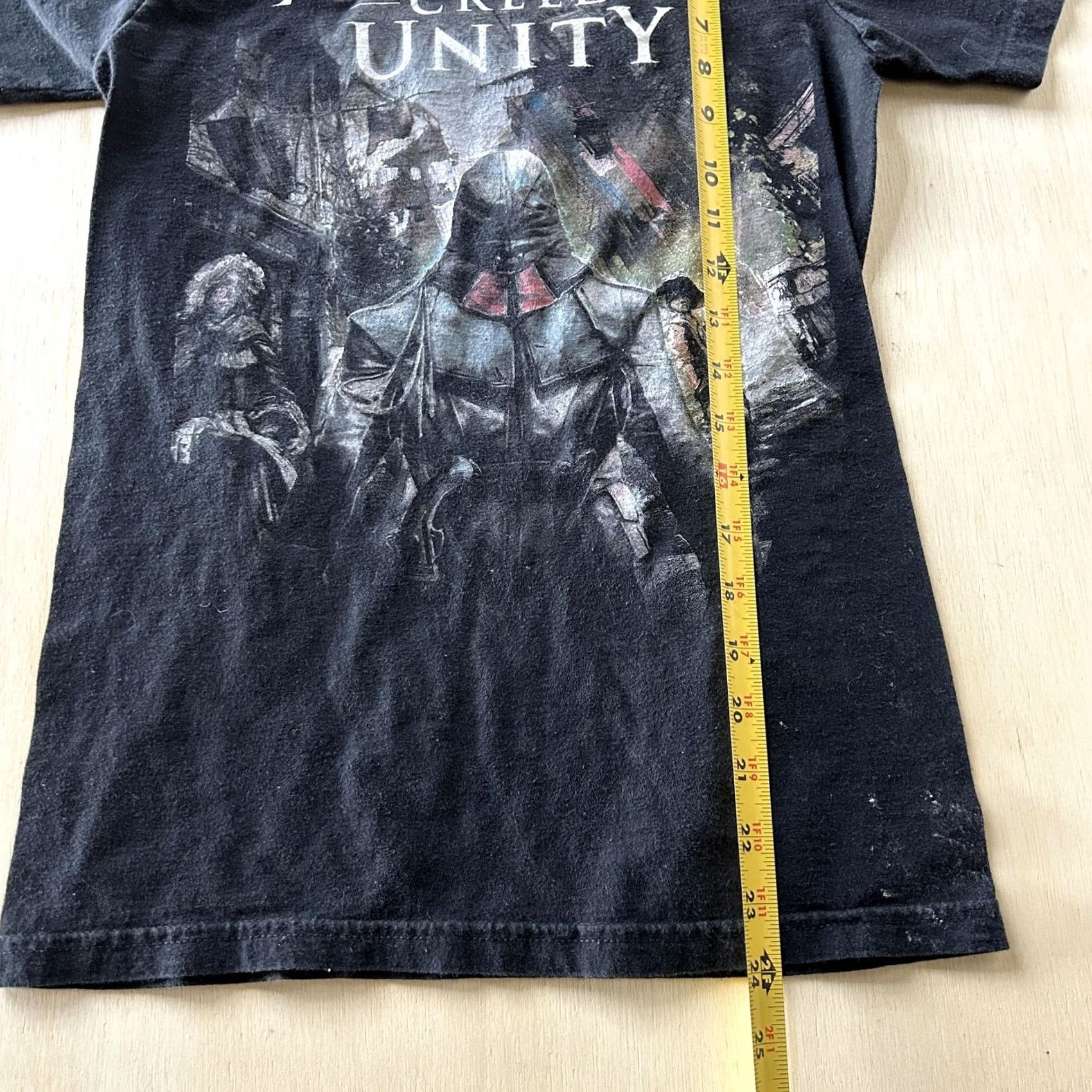 Vintage Assassin's Creed Unity Shirt Mens Small Black Video Game Graphic Tee T-Shirt Size US S / EU 44-46 / 1 - 5 Thumbnail