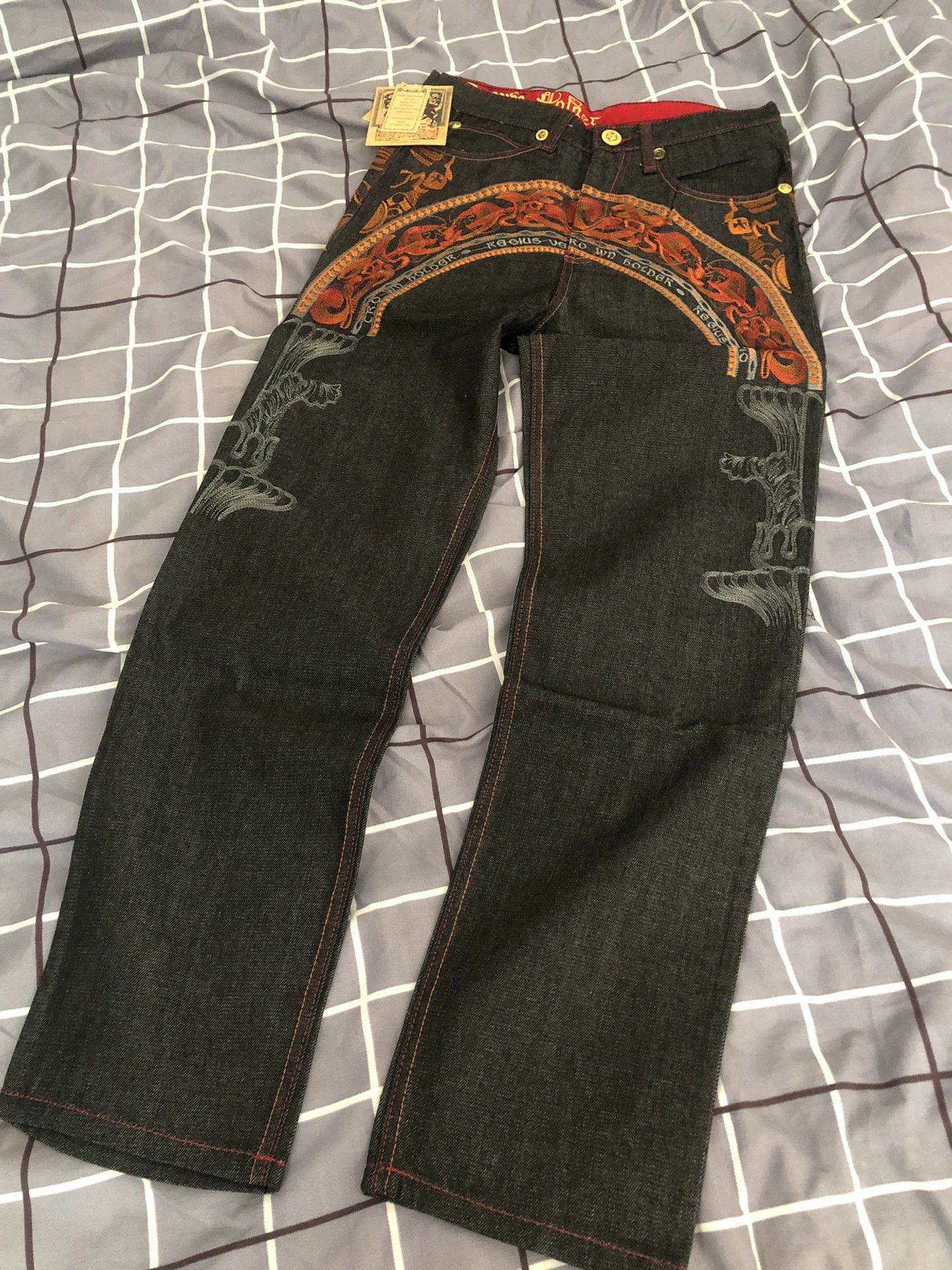 Vintage Vintage Ch Raw Denim Jeans Size US 31 - 1 Thumbnail
