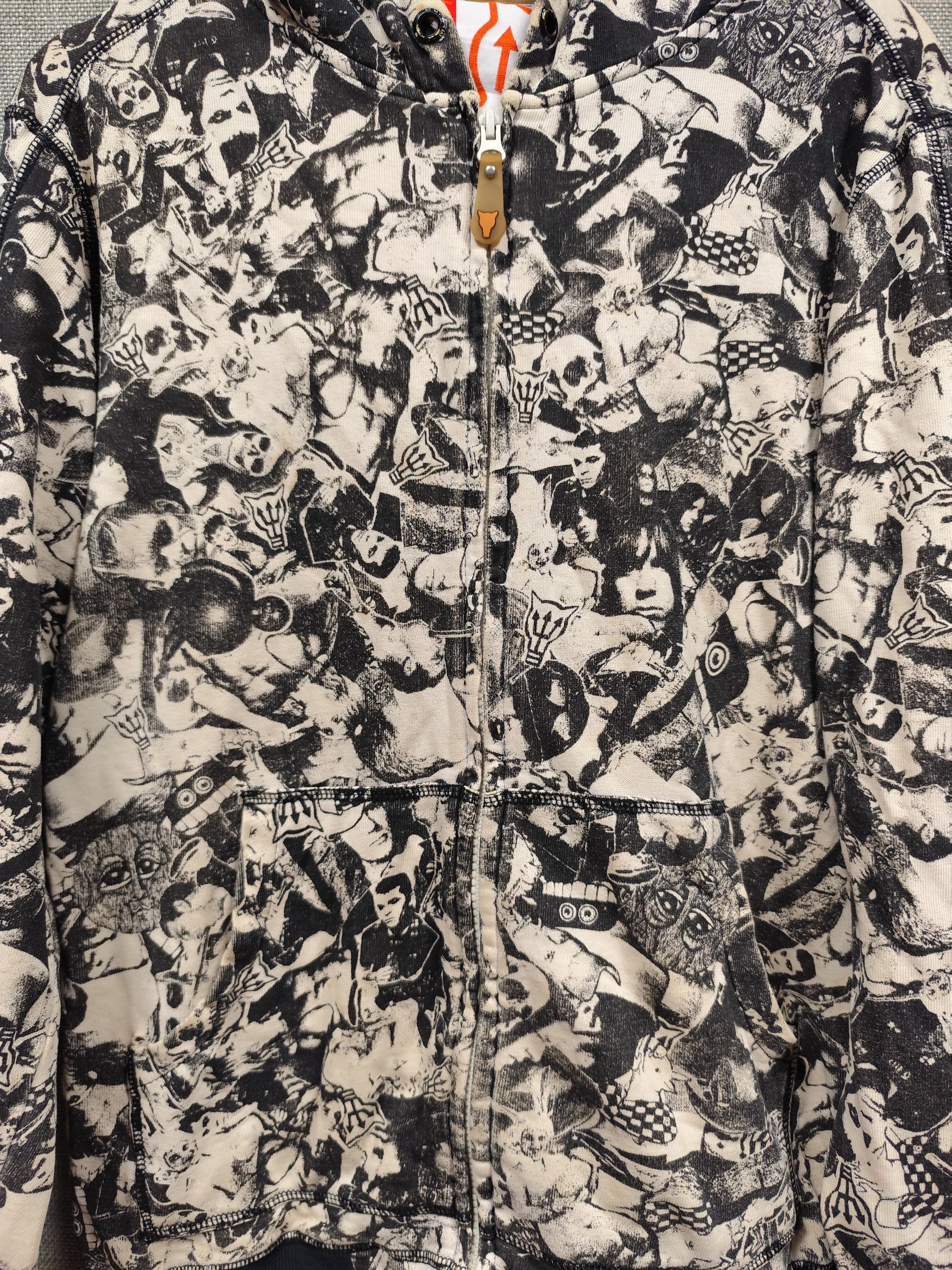Japanese Brand sweatshirt hoodie full print Size US S / EU 44-46 / 1 - 3 Thumbnail