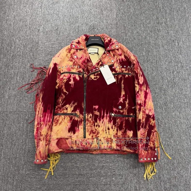 Gucci Gucci Tassel rivet jacket Size US XXS / EU 40 - 1 Thumbnail
