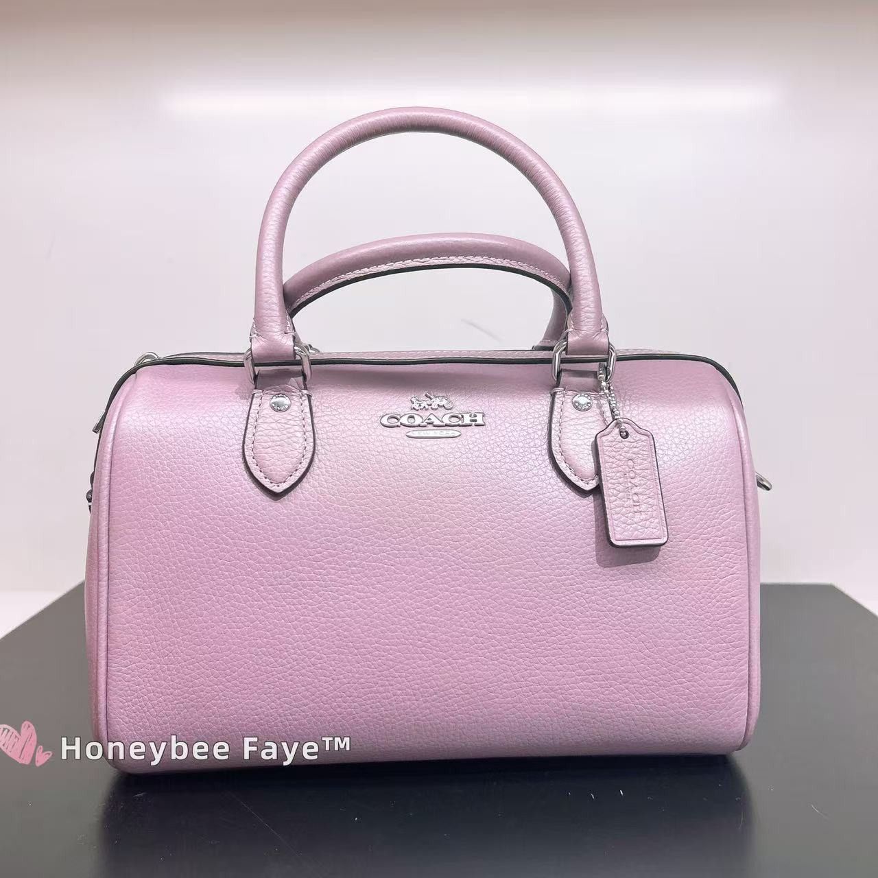 Coach Rowan Satchel Bag CV962 Silver/Jasmine Size ONE SIZE - 1 Thumbnail