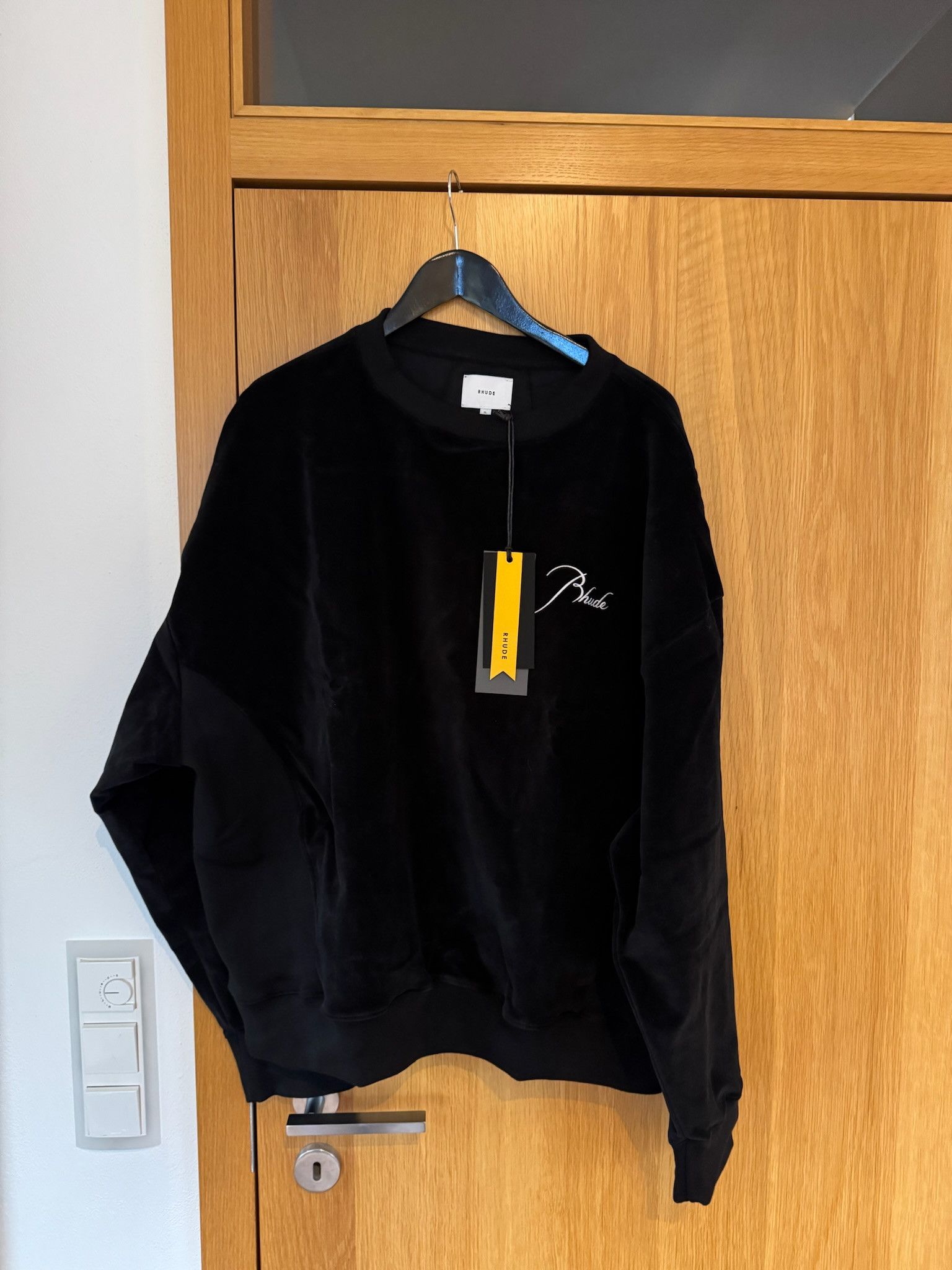 Rhude Classique Velour Crewneck
