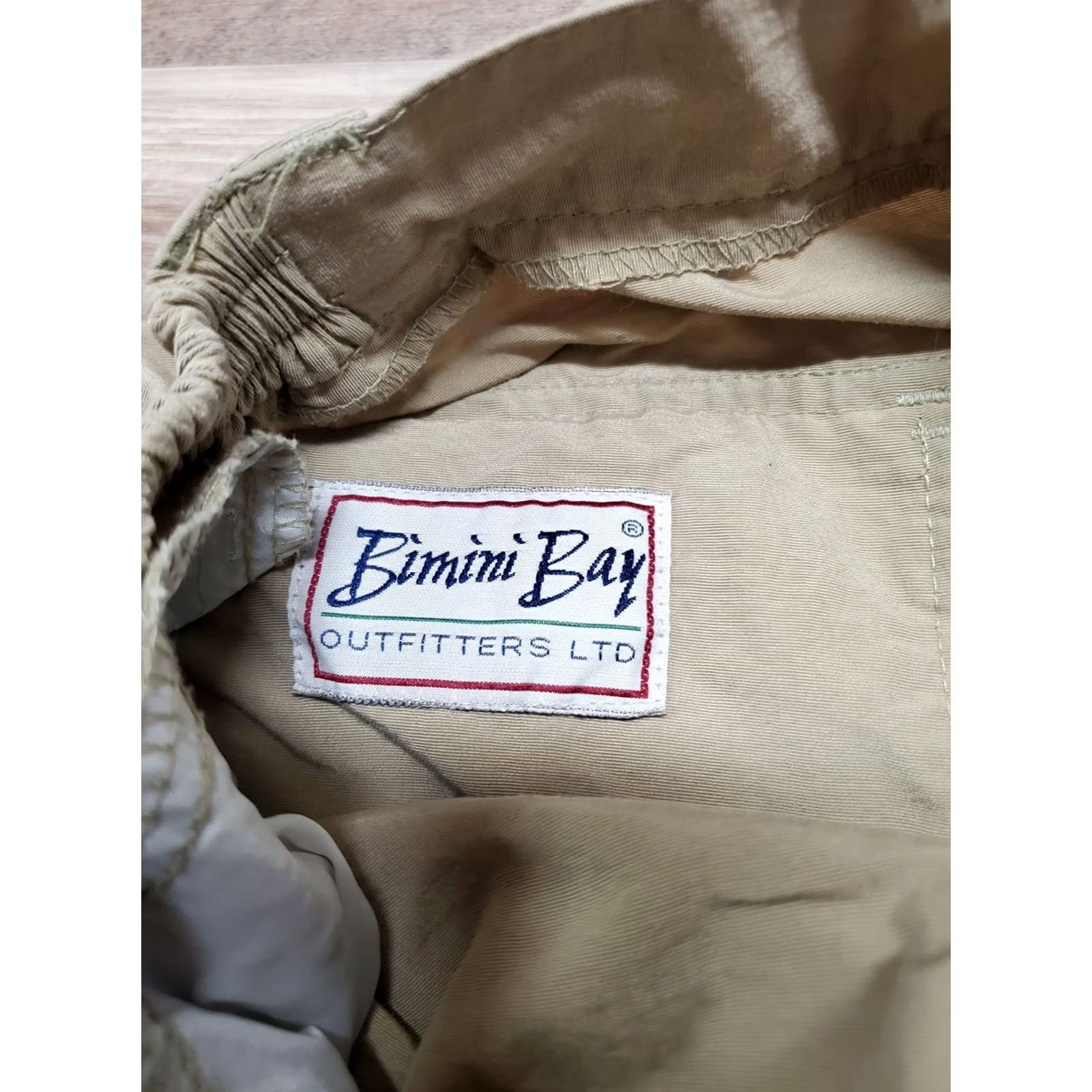 Vintage Bimini Bay Outfitters Pants Mens 32 Tan Cargo Convertible Outdoor Gear Zip Leg Size US 32 / EU 48 - 7 Thumbnail