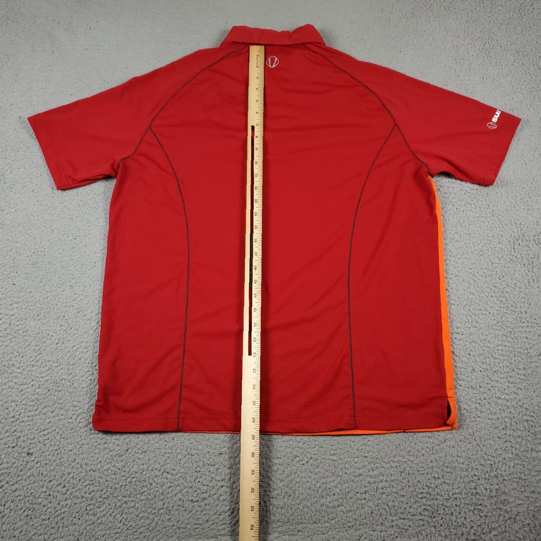 Vintage Sunice Polo Shirt Mens Large Red Golf Casual Short Sleeve Adult Size US L / EU 52-54 / 3 - 5 Thumbnail