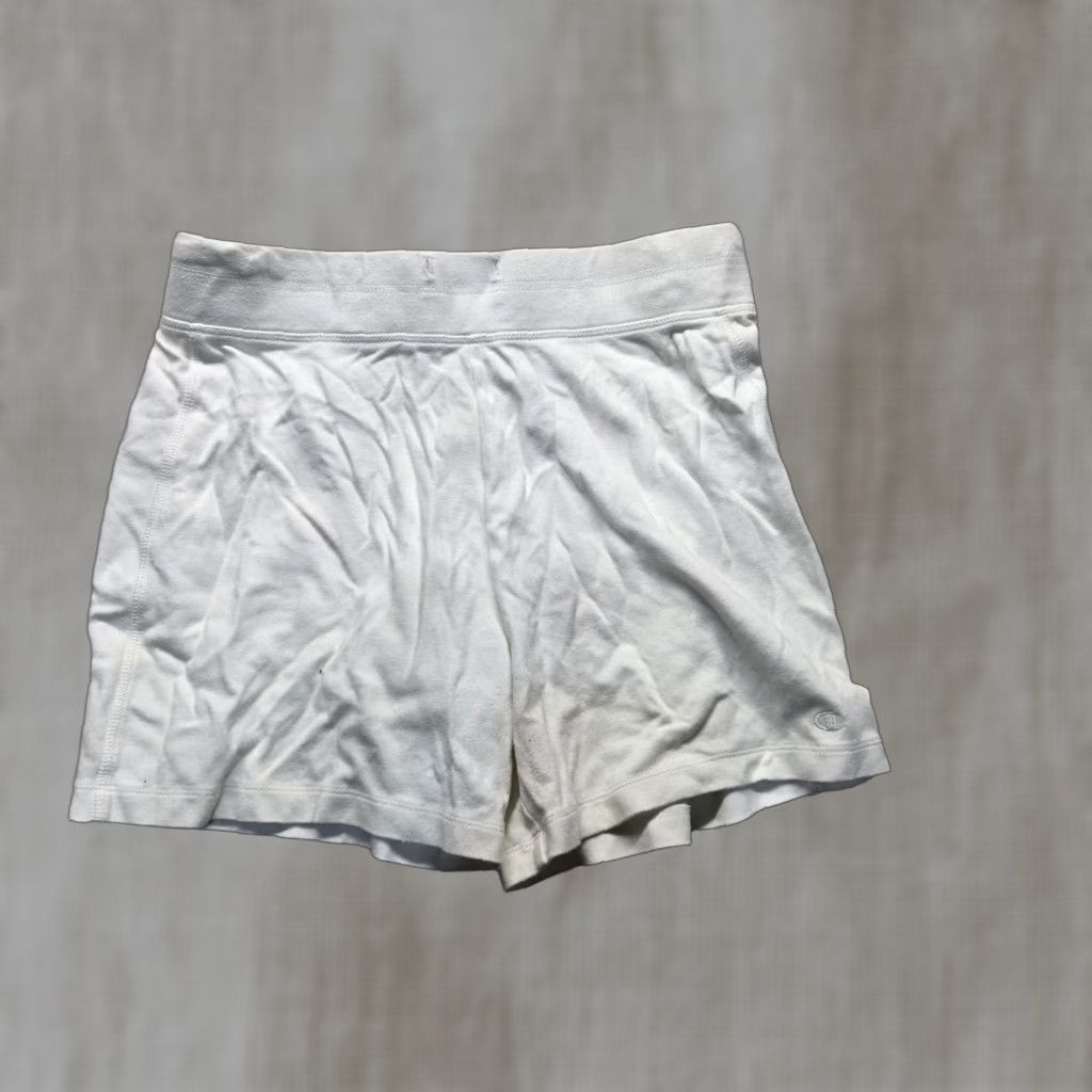 Champion c9 by champion Champion C9 Solid White Tennis/Running Shorts Women Large Adult Size L White Breathable Moisture Wicking Tennis 90s? Size 36" / US 14 / IT 50 - 1 Thumbnail