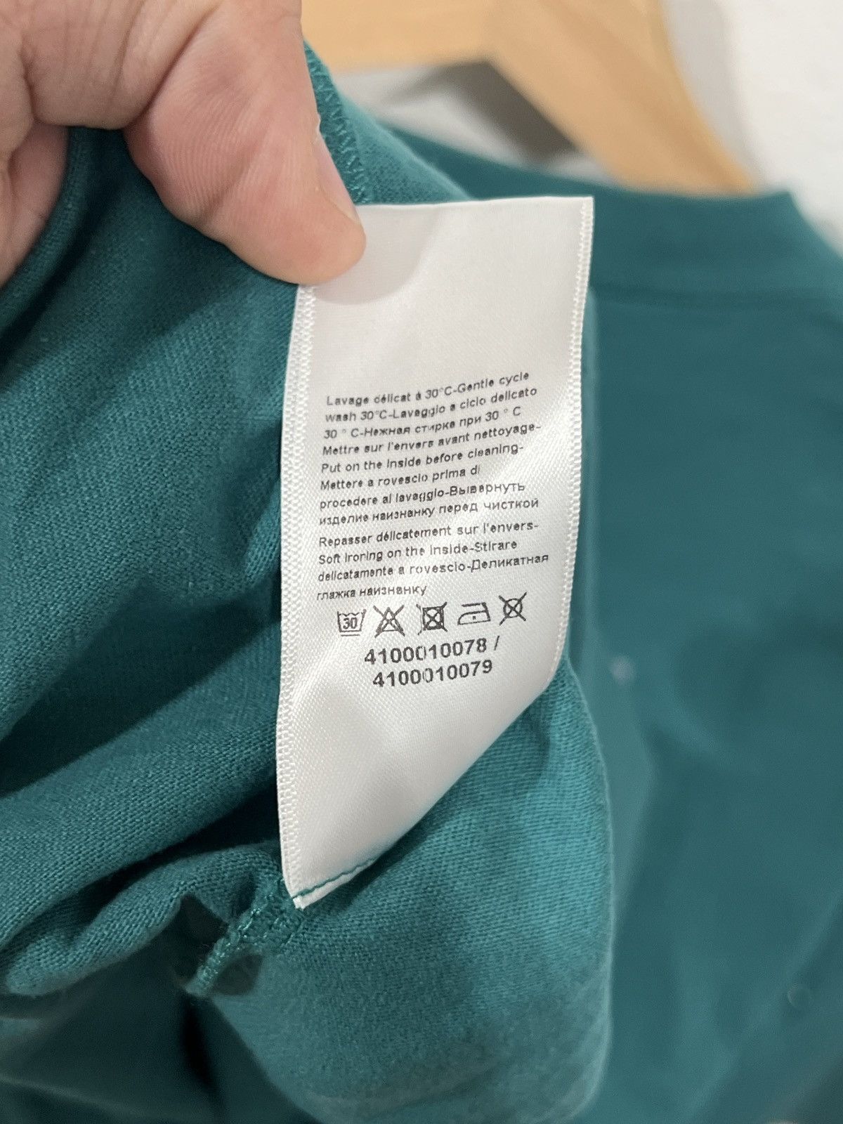 Lanvin Lanvin Dark Green Tee Size US XS / EU 42 / 0 - 6 Thumbnail