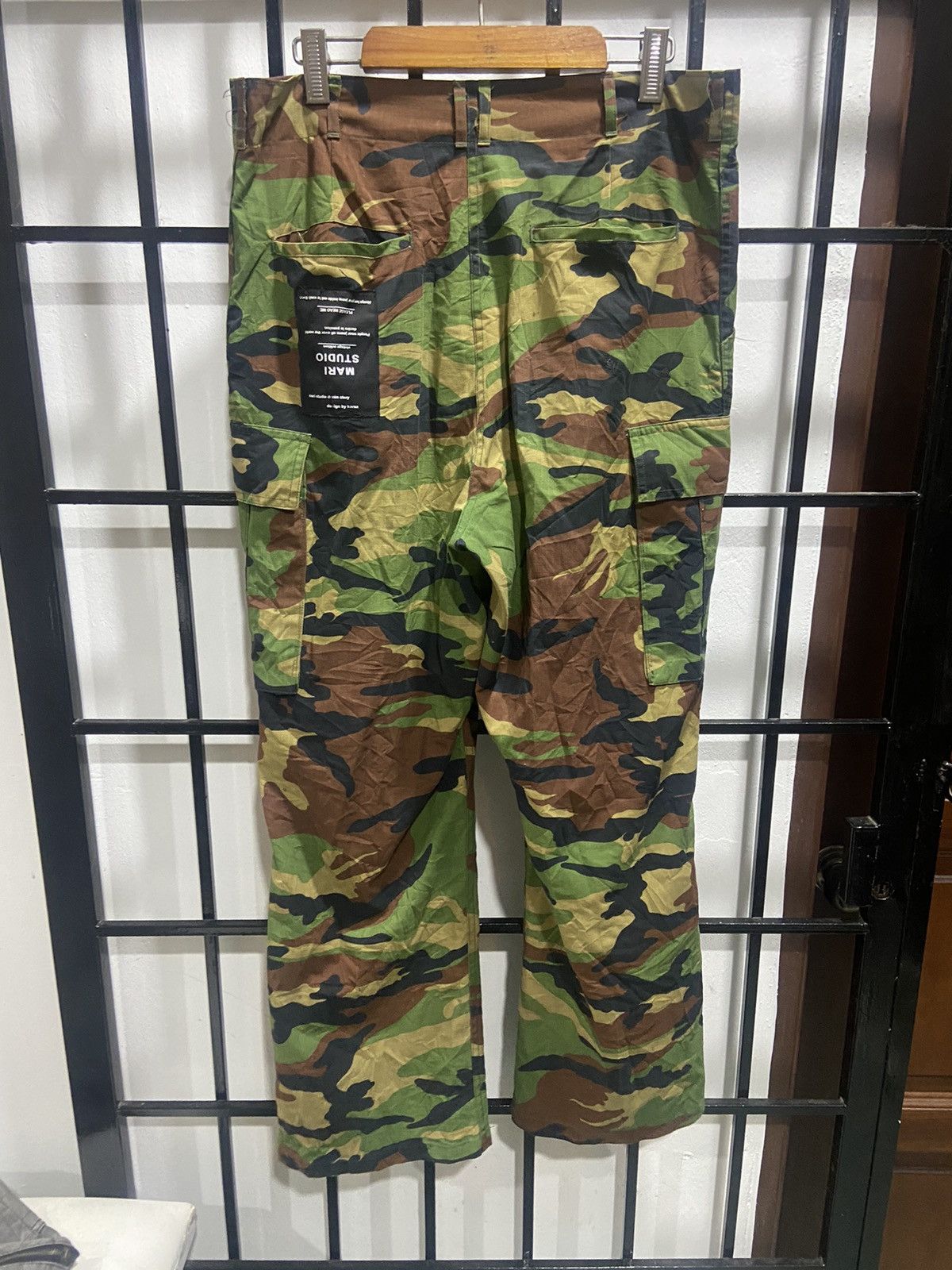 Vintage Mari Studio cargo pants Size US 33 - 2 Thumbnail