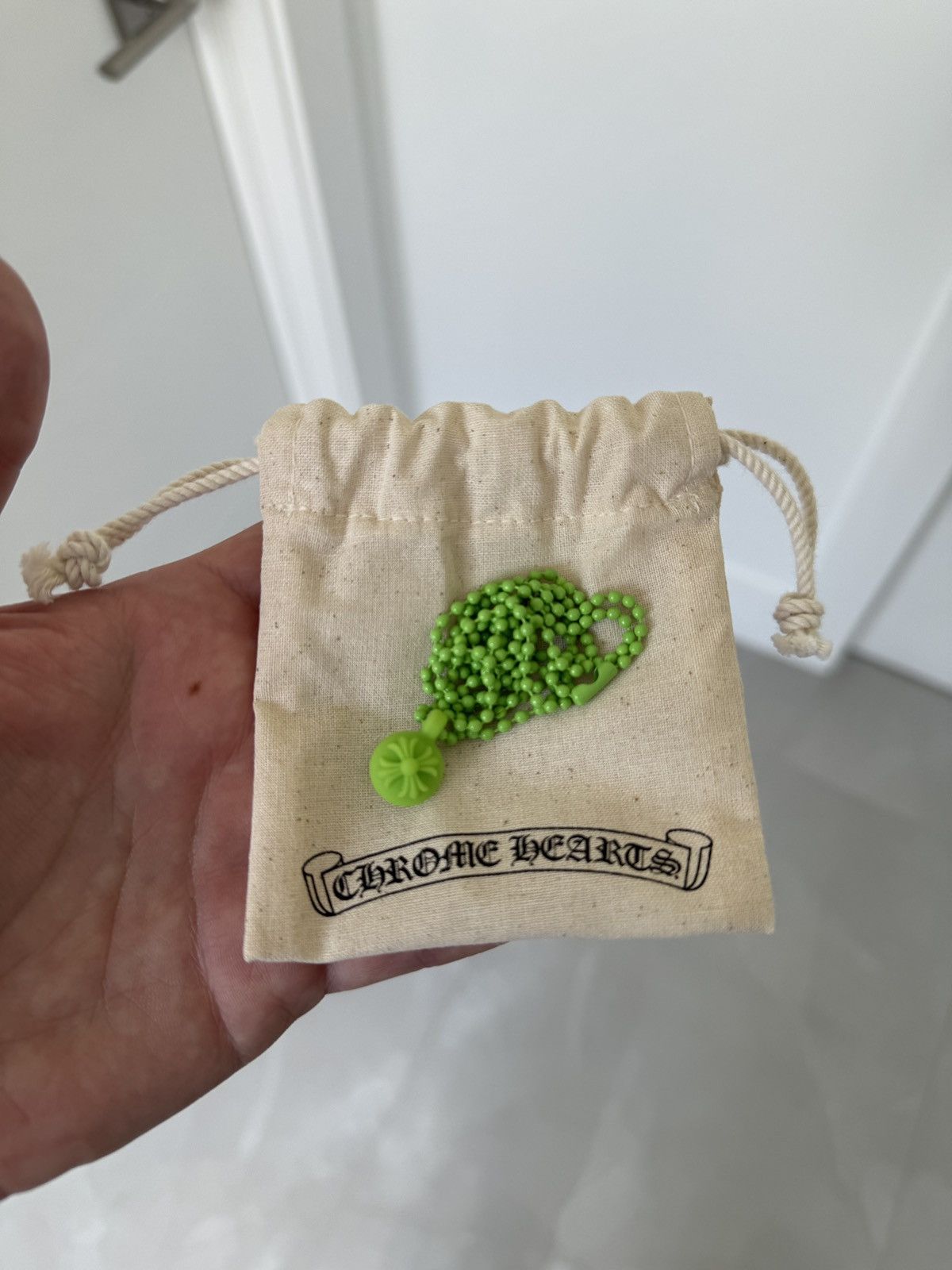 Chrome Hearts Chrome Hearts Silichrome Silicone Green Ball Pendant Size ONE SIZE - 2 Thumbnail
