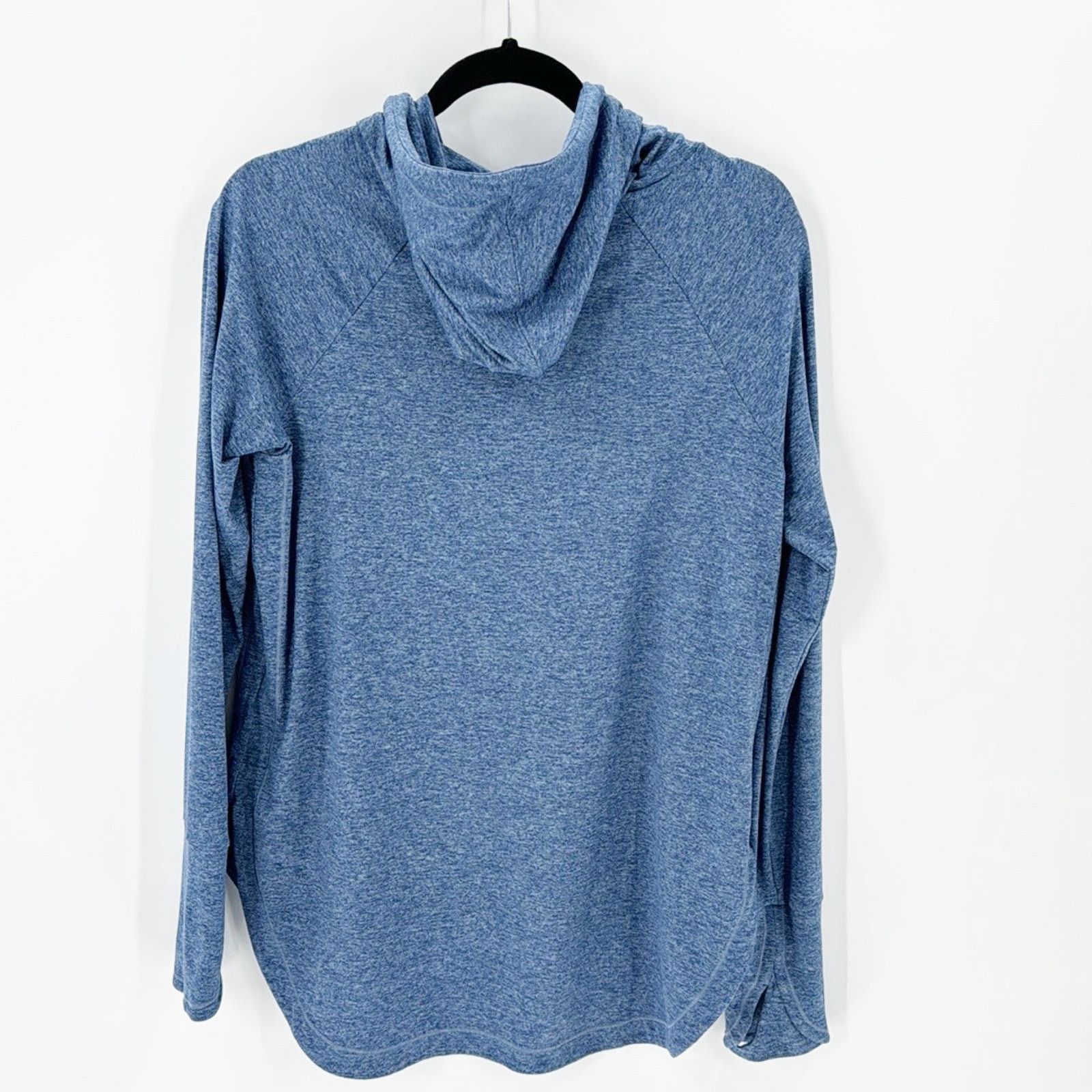 Athleta Athleta uptempo Hoodie blue side slit hi lo loose fit sz M Size M / US 6-8 / IT 42-44 - 2 Thumbnail