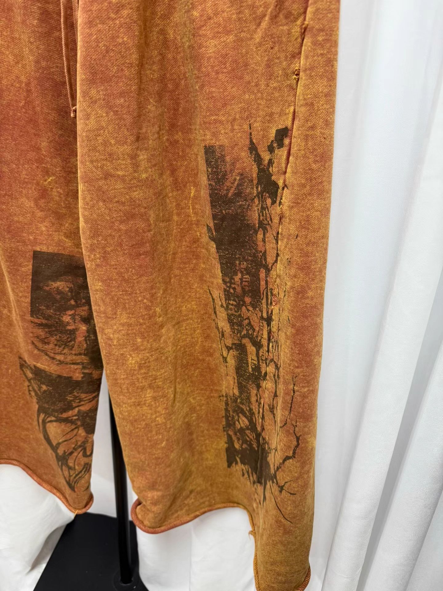 Julius Julius Heavy Washed Distressed Flared Sweatpants K20 Size US 34 / EU 50 - 5 Thumbnail
